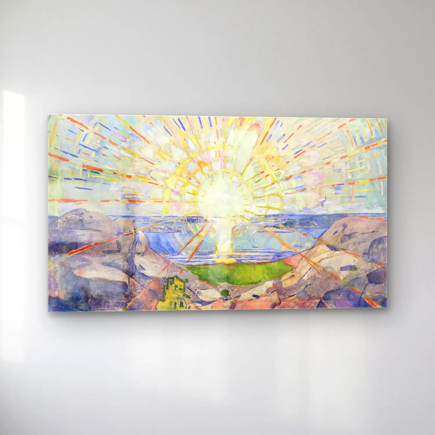 Edvard Munch – Solenintro cam tablo — sol açıdan görünüm