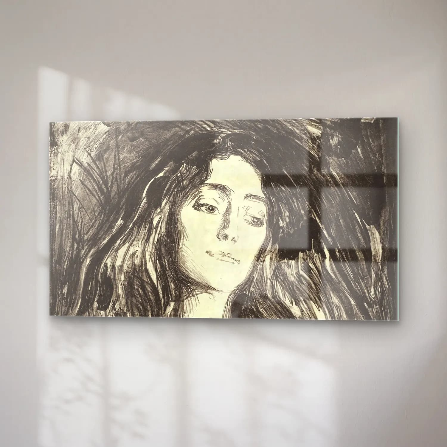 Edvard Munch – The Brooch cam tablo — sağ açıdan görünüm