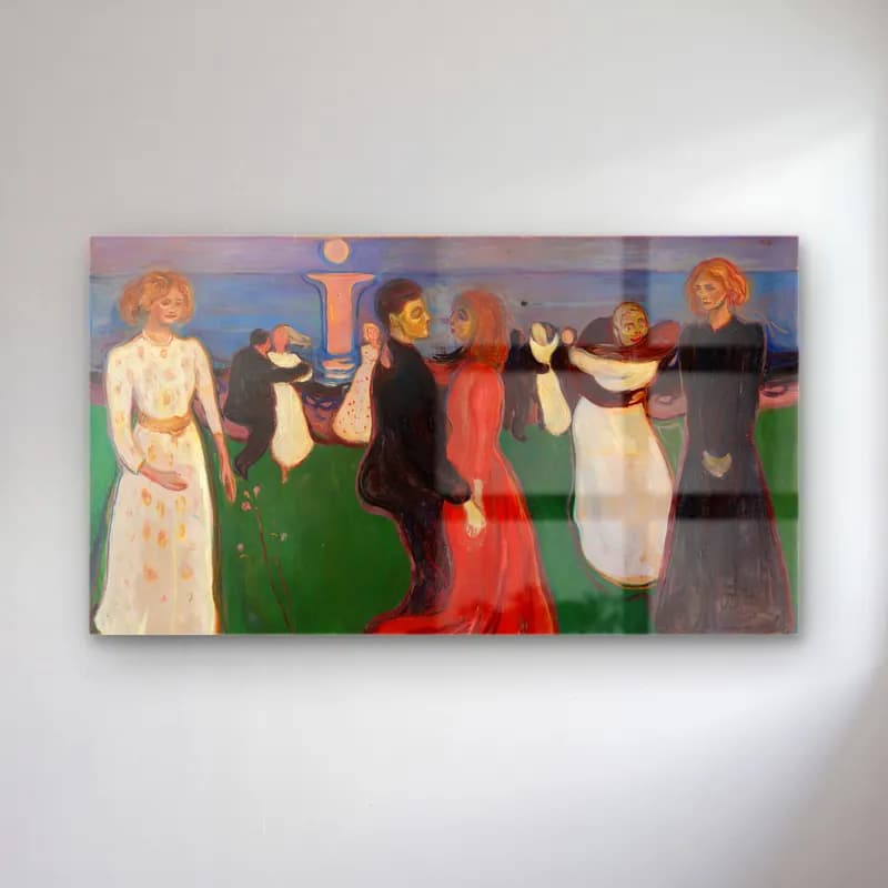 Edvard Munch – The dance of life cam tablo — Edvard Munch – The dance of life — empresyonist dansçılar