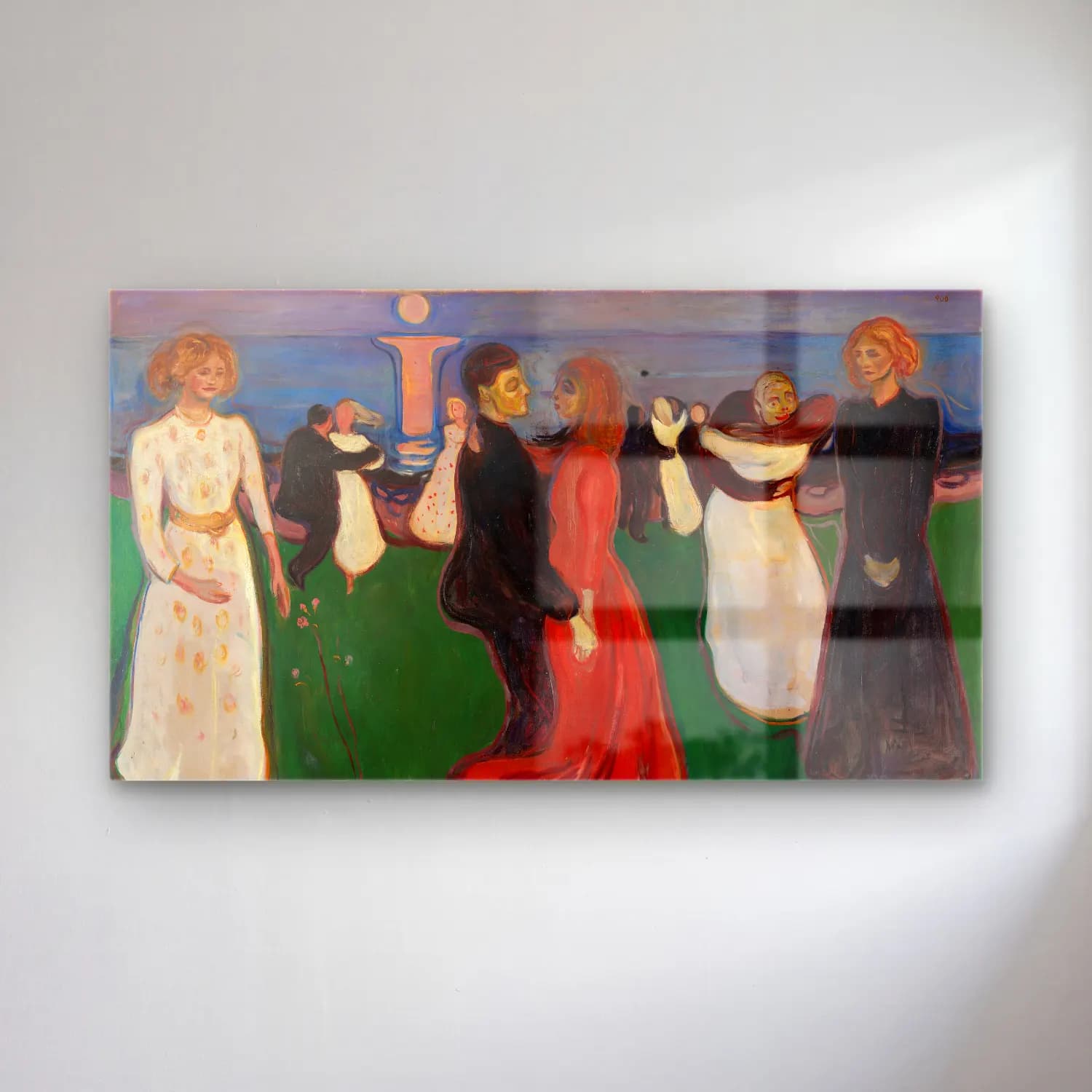 Edvard Munch – The dance of life cam tablo — Edvard Munch – The dance of life — empresyonist dansçılar