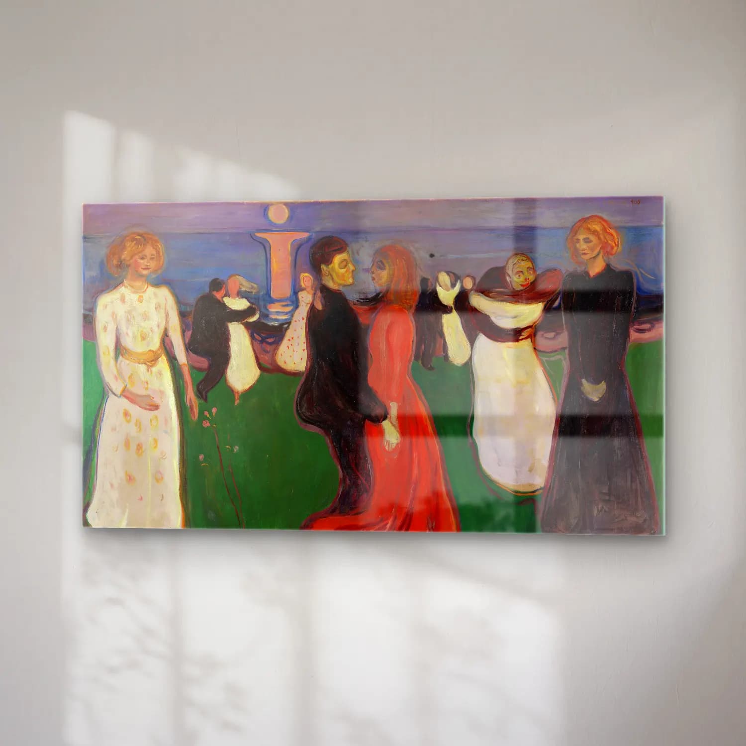Edvard Munch – The dance of life cam tablo — sağ açıdan görünüm