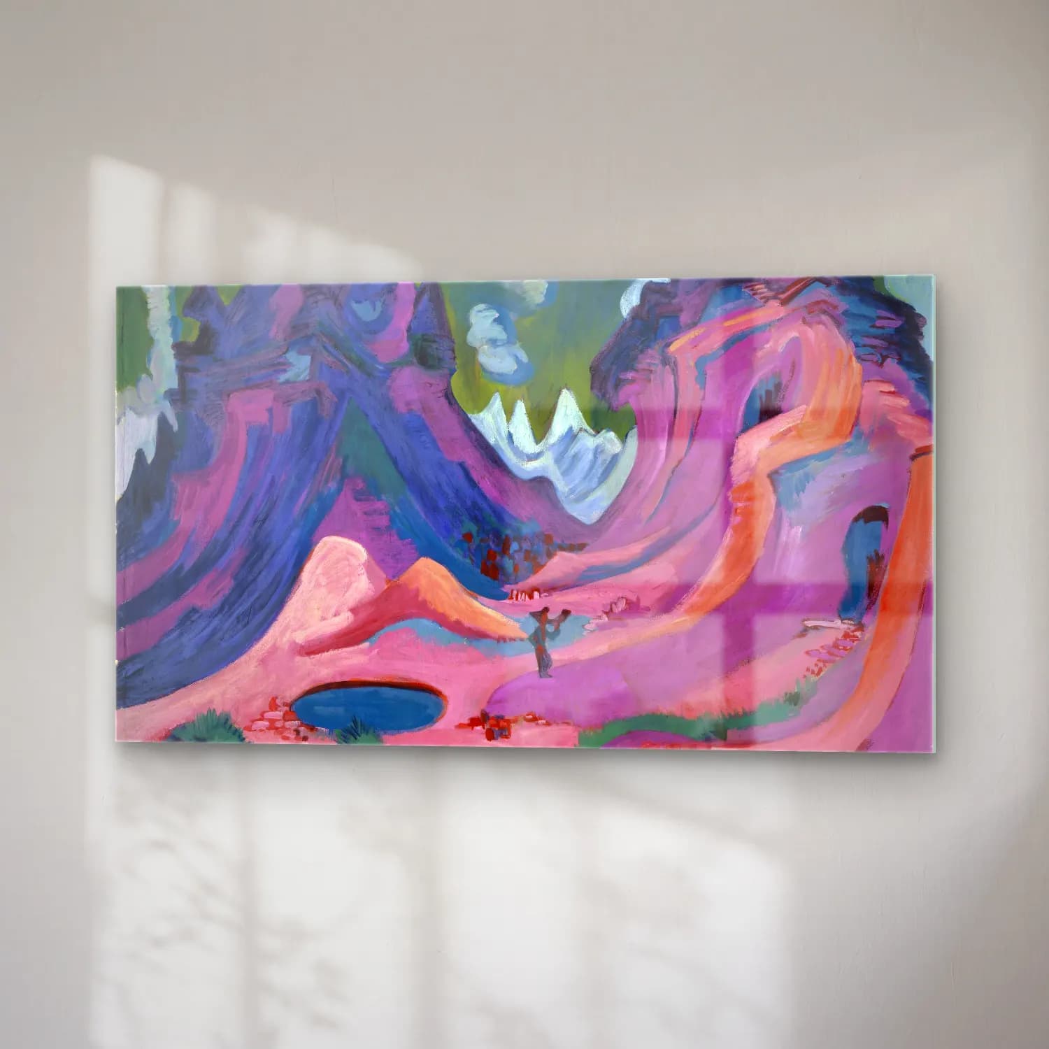 Ernst Ludwig Kirchner – Amselfluh cam tablo — sağ açıdan görünüm
