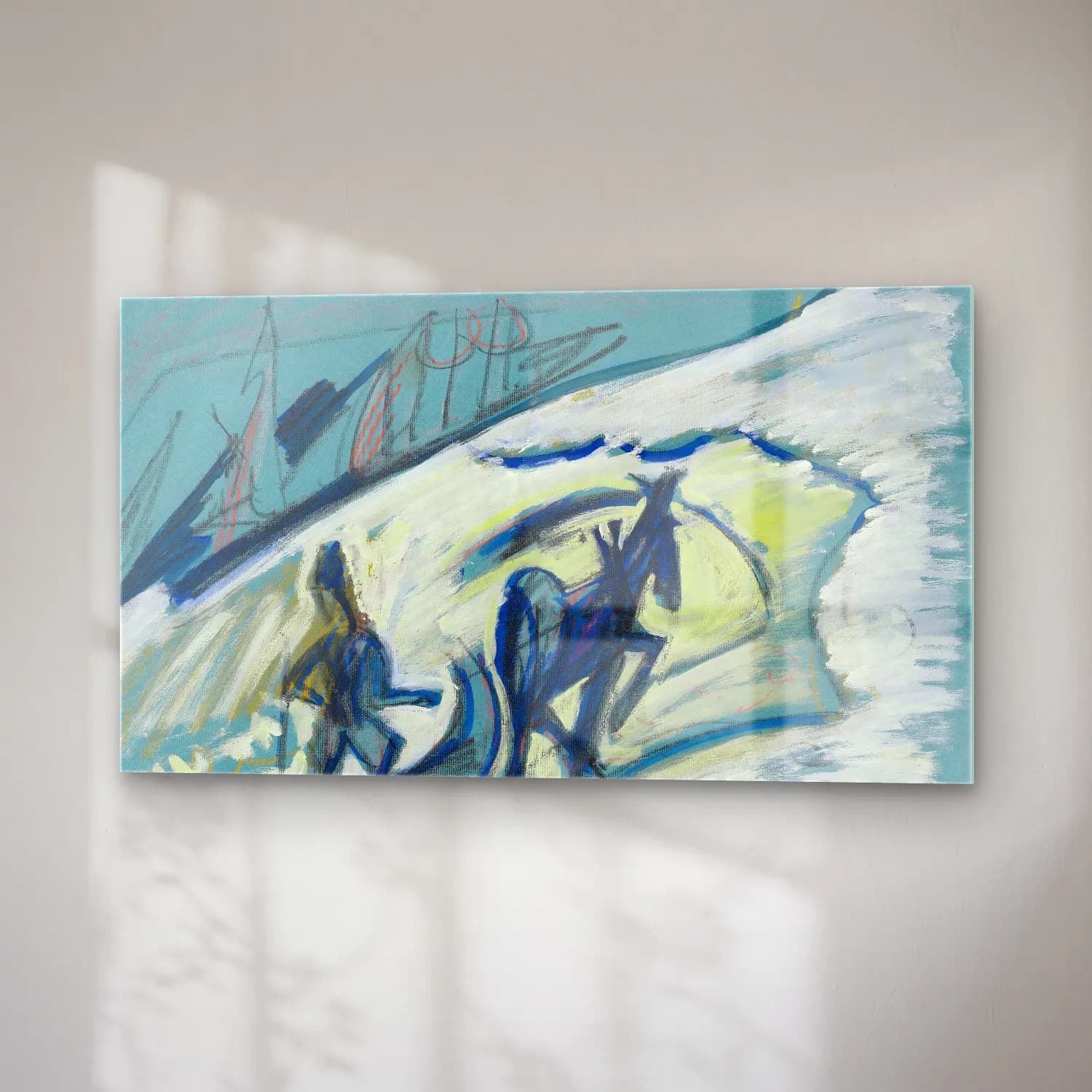 Ernst Ludwig Kirchner – Bauer mit Pferdeschlitten cam tablo — sağ açıdan görünüm