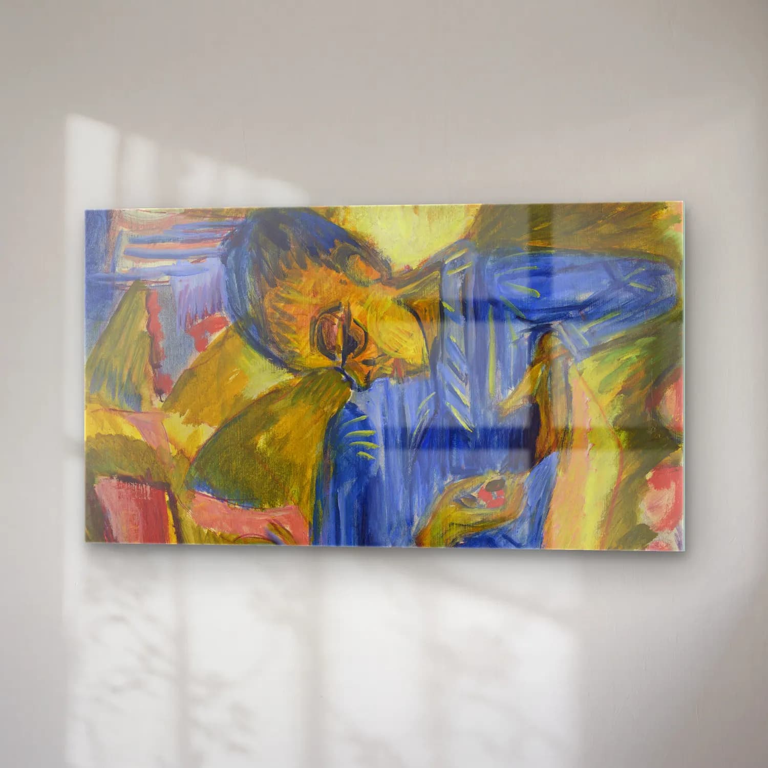 Ernst Ludwig Kirchner – Knave with sweeties cam tablo — sağ açıdan görünüm