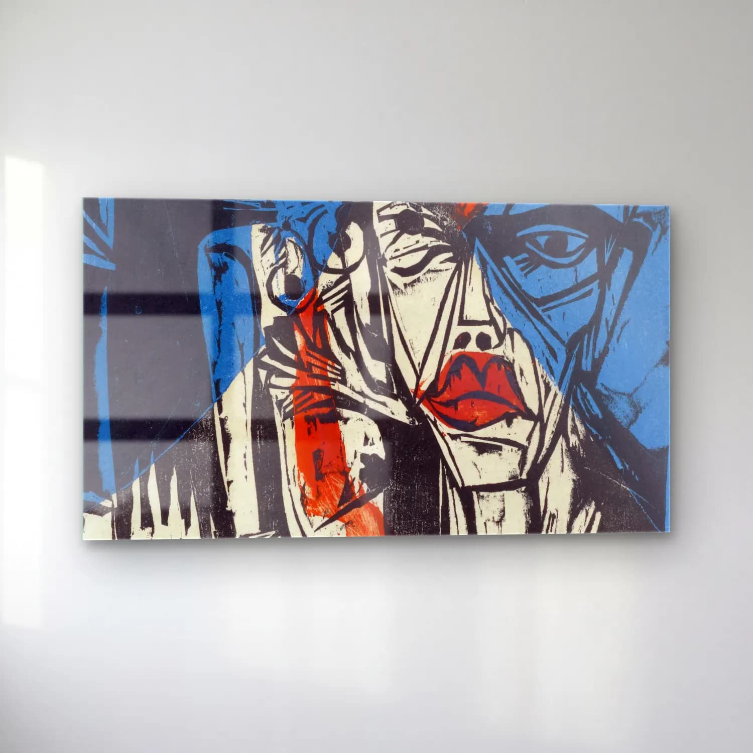 Ernst Ludwig Kirchner – Kämpfe – Qualen der Liebe cam tablo — sol açıdan görünüm