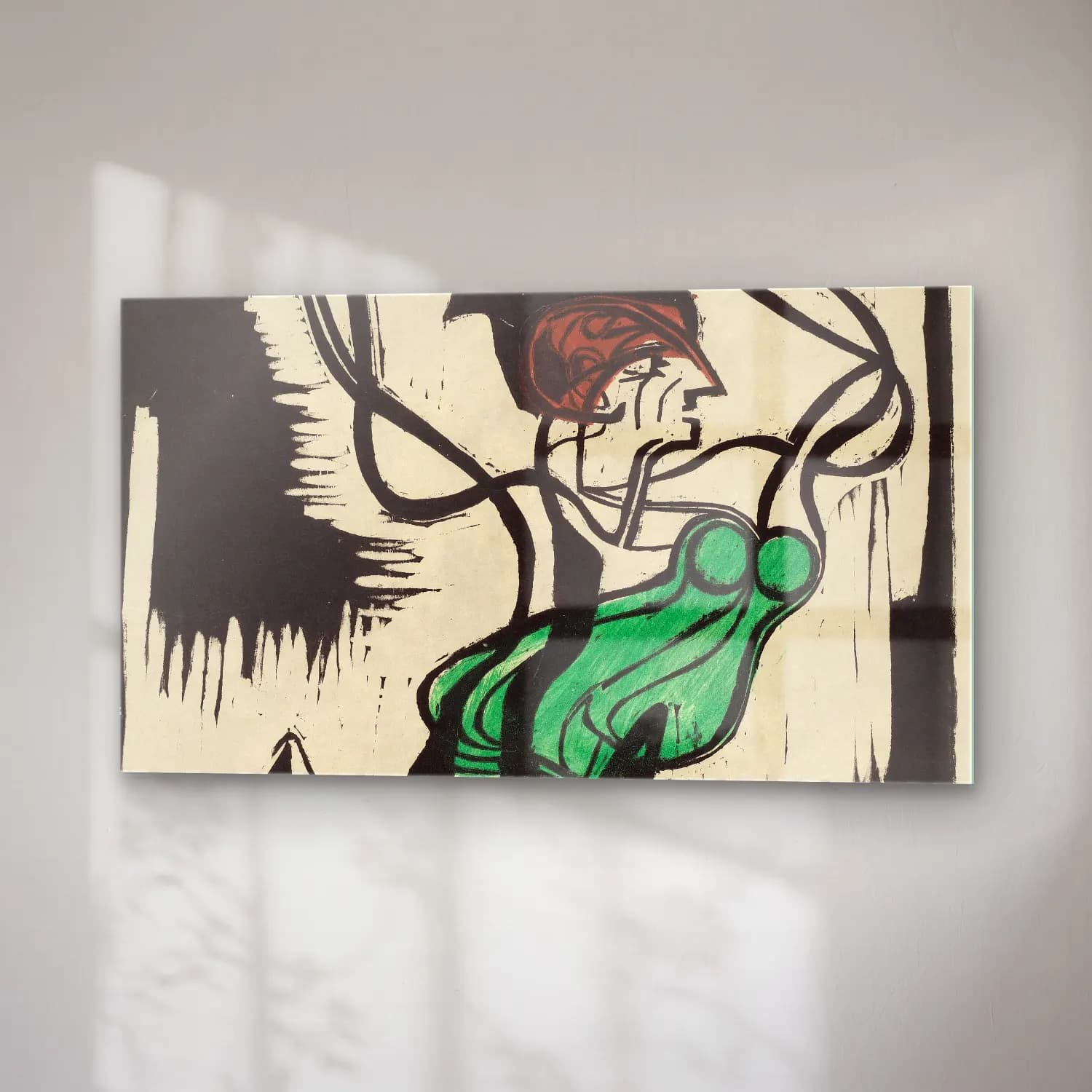 Ernst Ludwig Kirchner – Palucca cam tablo — sağ açıdan görünüm