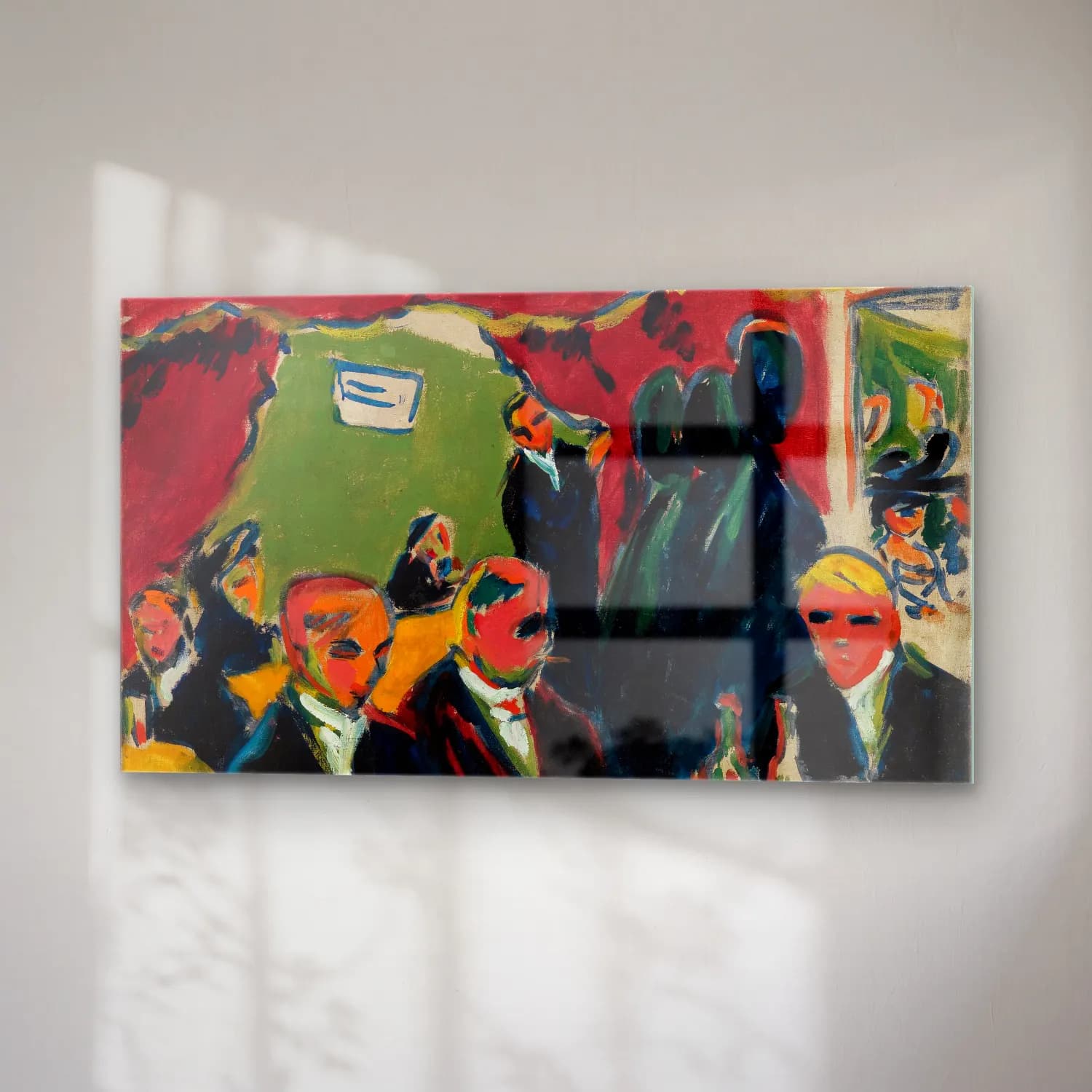 Ernst Ludwig Kirchner – Tavern cam tablo — sağ açıdan görünüm