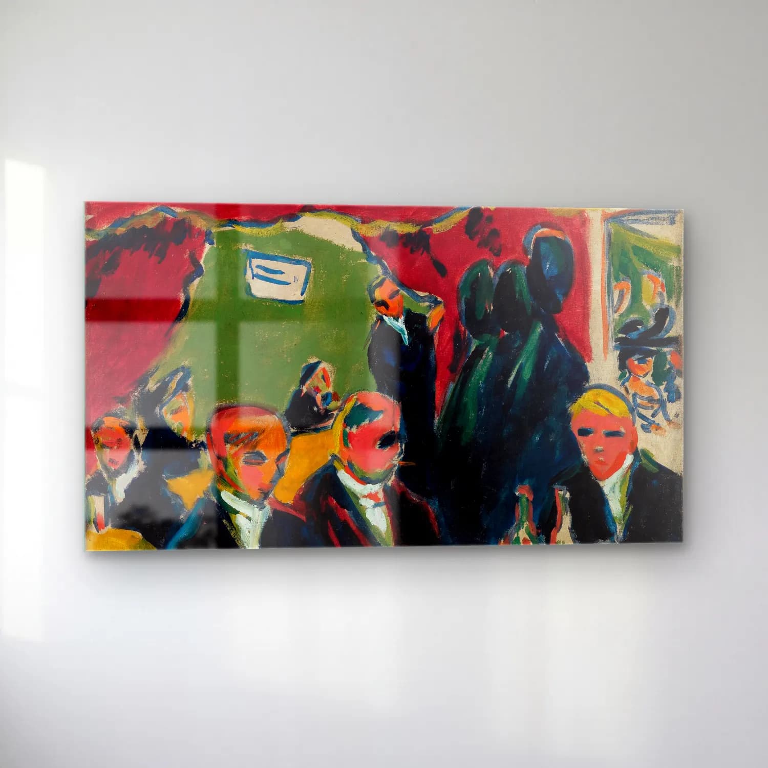 Ernst Ludwig Kirchner – Tavern cam tablo — sol açıdan görünüm