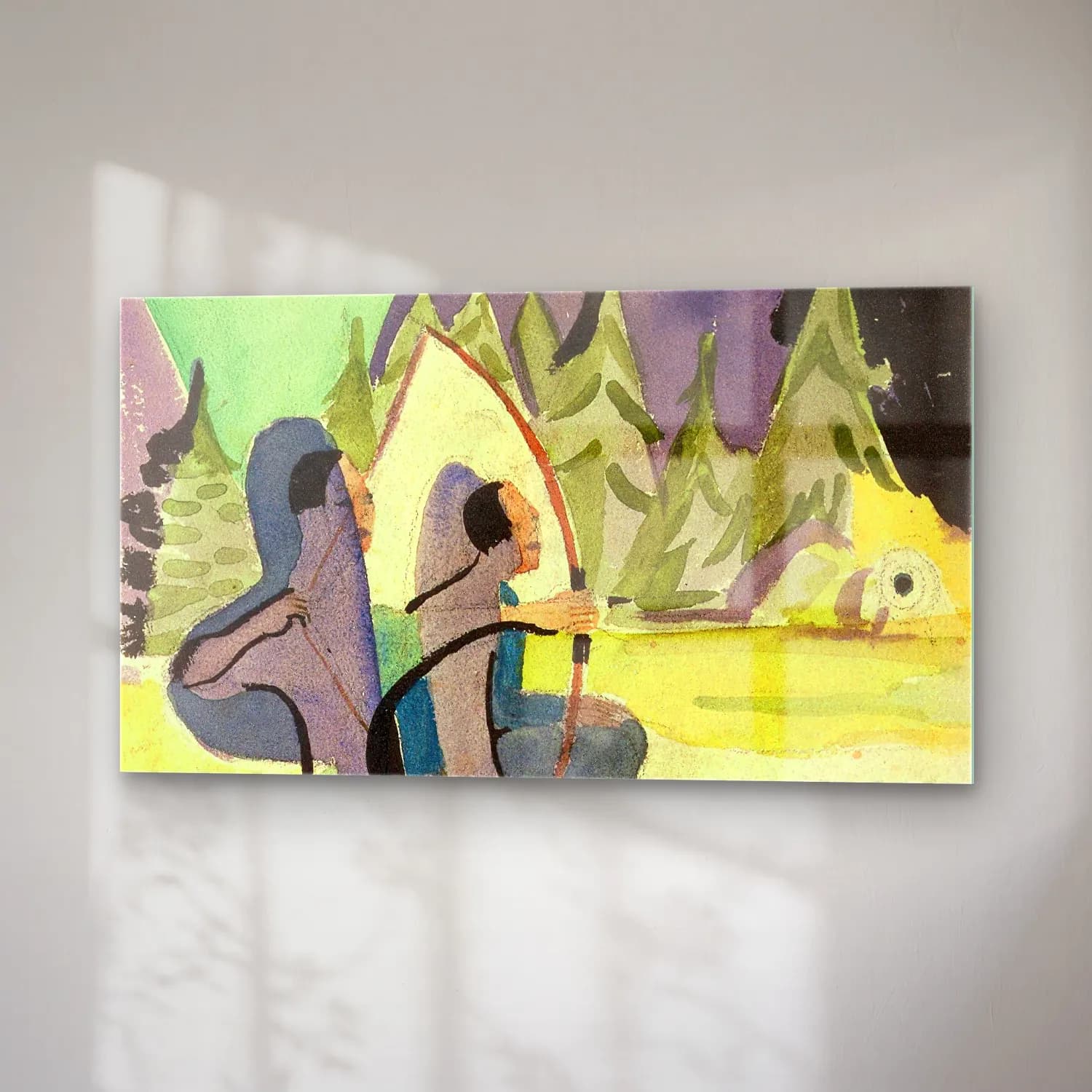 Ernst Ludwig Kirchner – archer cam tablo — sağ açıdan görünüm