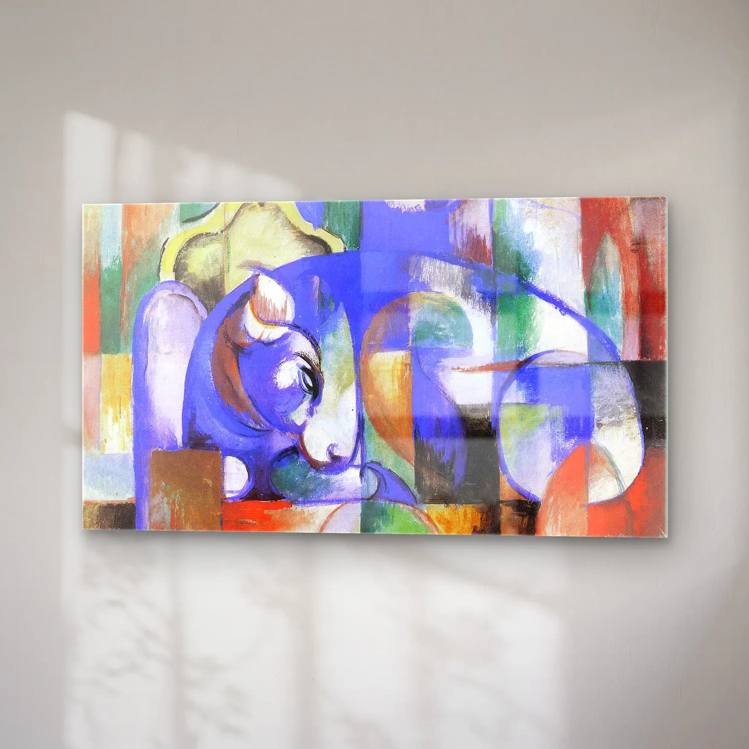 Franz Marc – Bull cam tablo — sağ açıdan görünüm