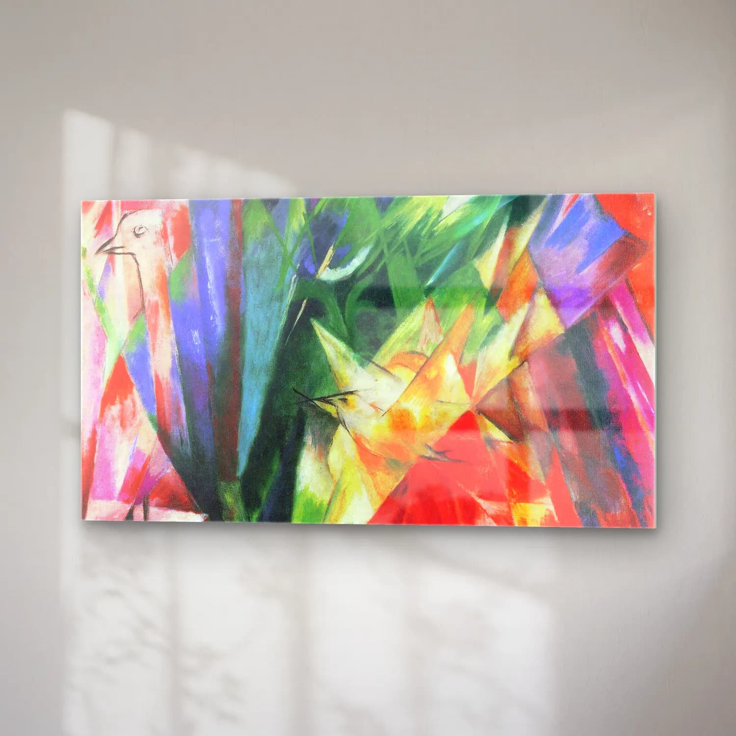 Franz Marc – Fowl cam tablo — sağ açıdan görünüm