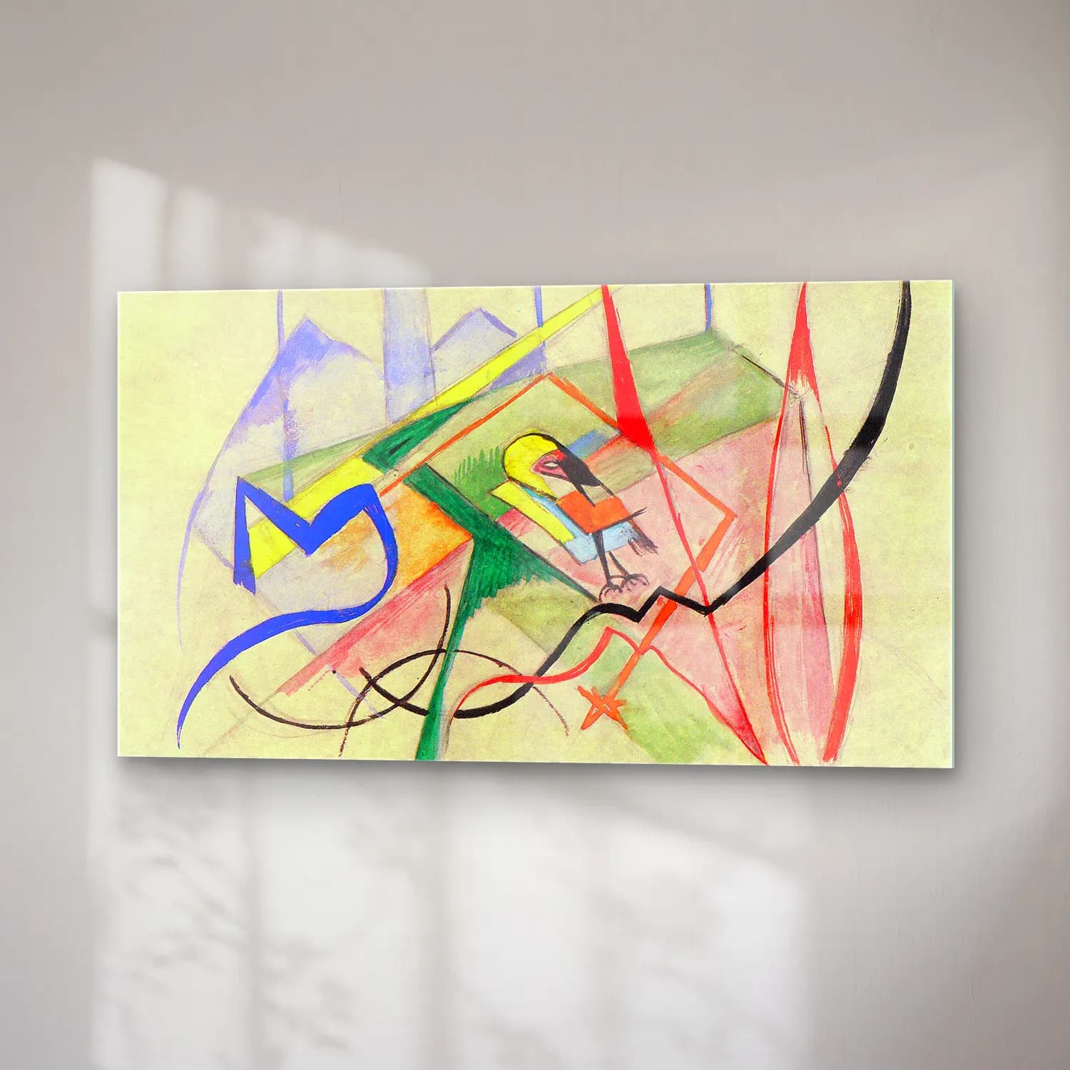 Franz Marc – Small mythical creatures cam tablo — sağ açıdan görünüm