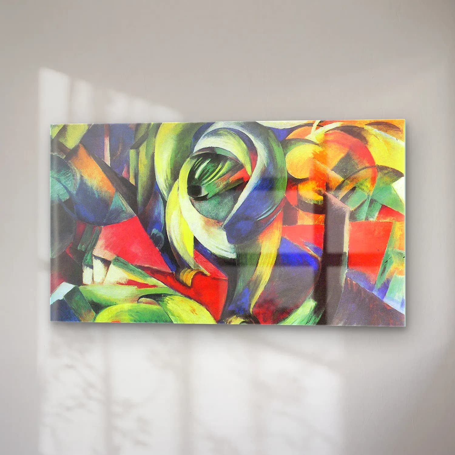 Franz Marc – The Mandrill cam tablo — sağ açıdan görünüm