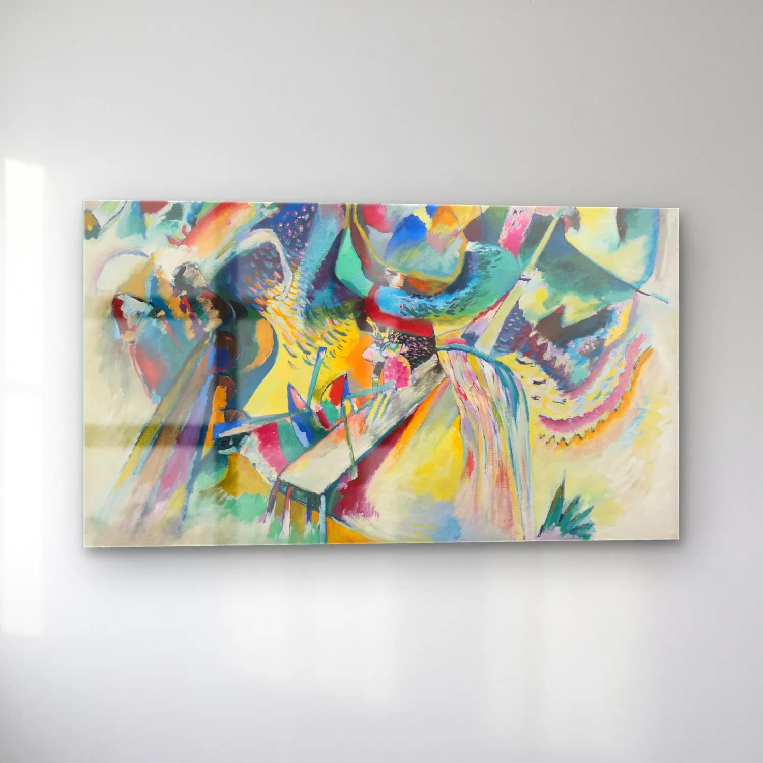 Wassily Kandinsky – Improvisation. Gorge cam tablo — sol açıdan görünüm