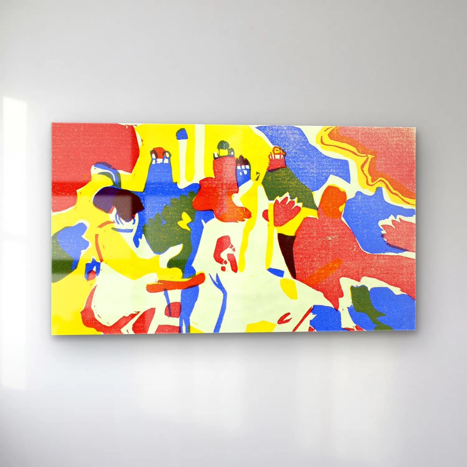 Wassily Kandinsky – Sounds cam tablo — sol açıdan görünüm