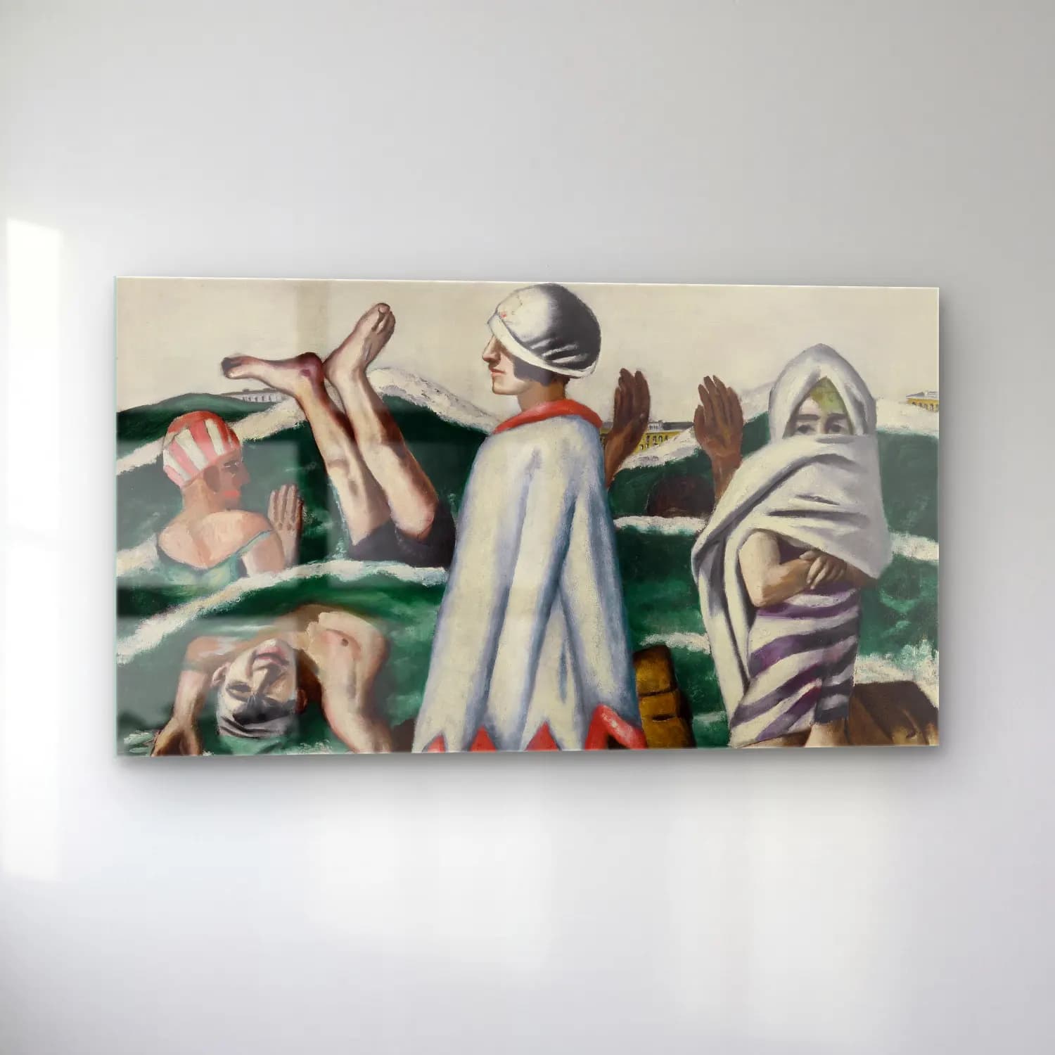 Max Beckmann – Lido cam tablo — sol açıdan görünüm