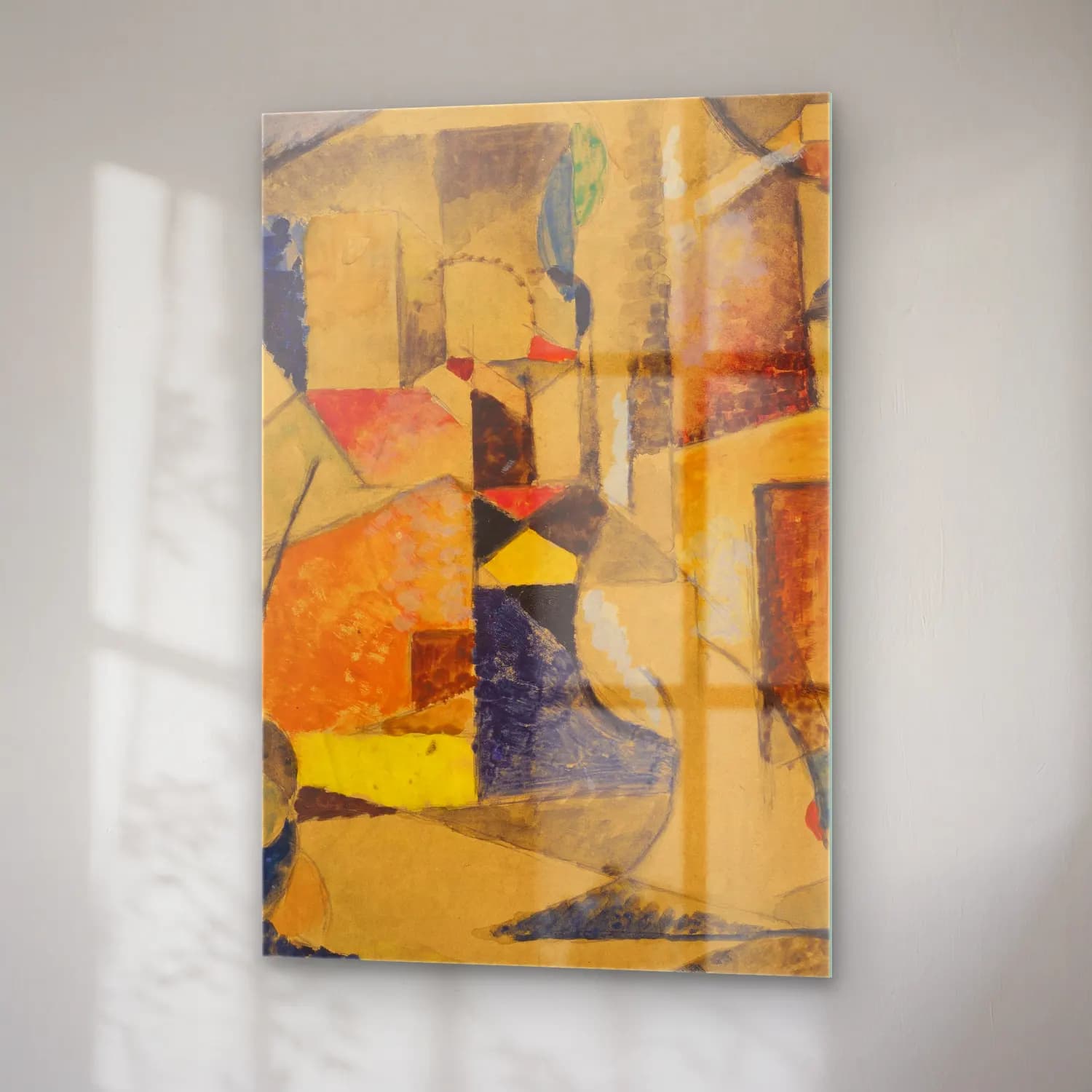 Albert Gleizes – Composition cam tablo — sağ açıdan görünüm