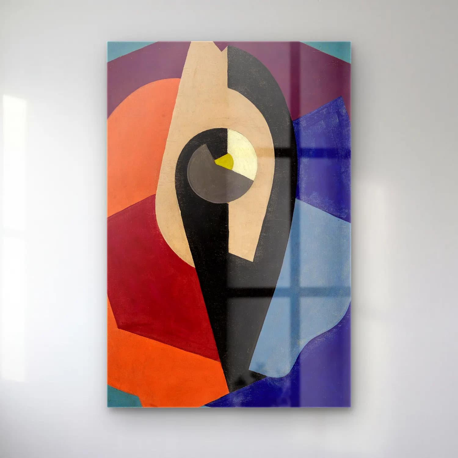 Albert Gleizes – Composition ou Peinture objet cam tablo — Albert Gleizes – Composition ou Peinture objet — modern soyut soyut formlar