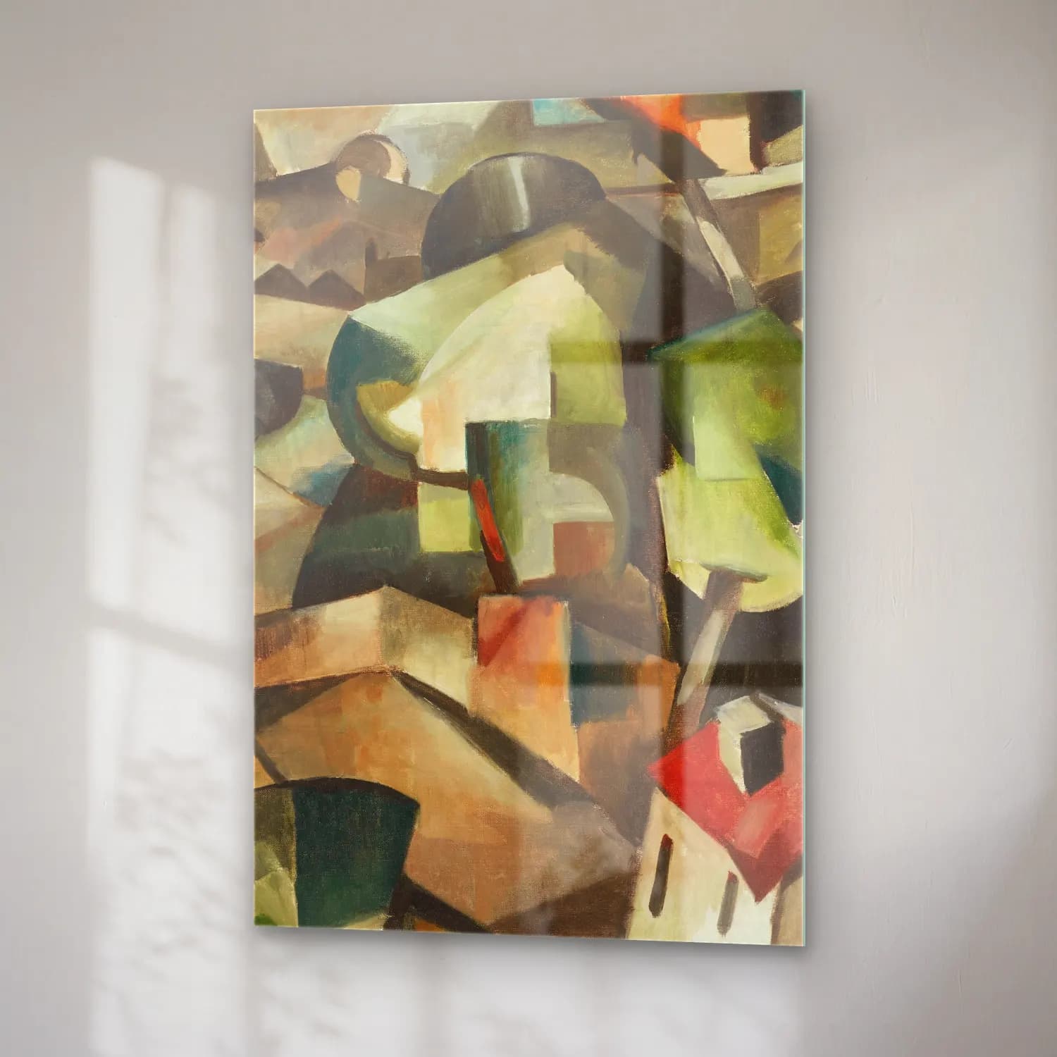 Albert Gleizes – Paysage à Meudon cam tablo — sağ açıdan görünüm