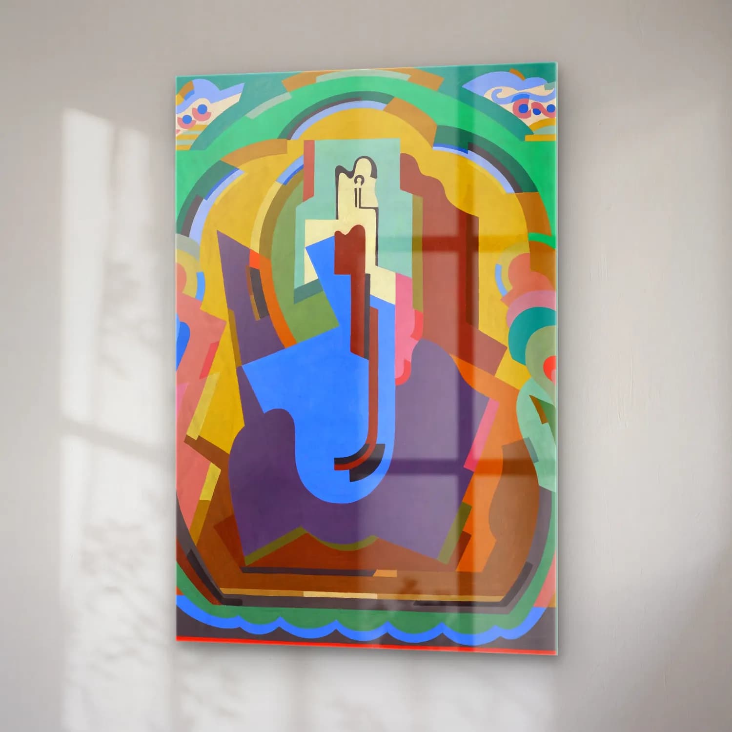 Albert Gleizes – Sans titre cam tablo — sağ açıdan görünüm