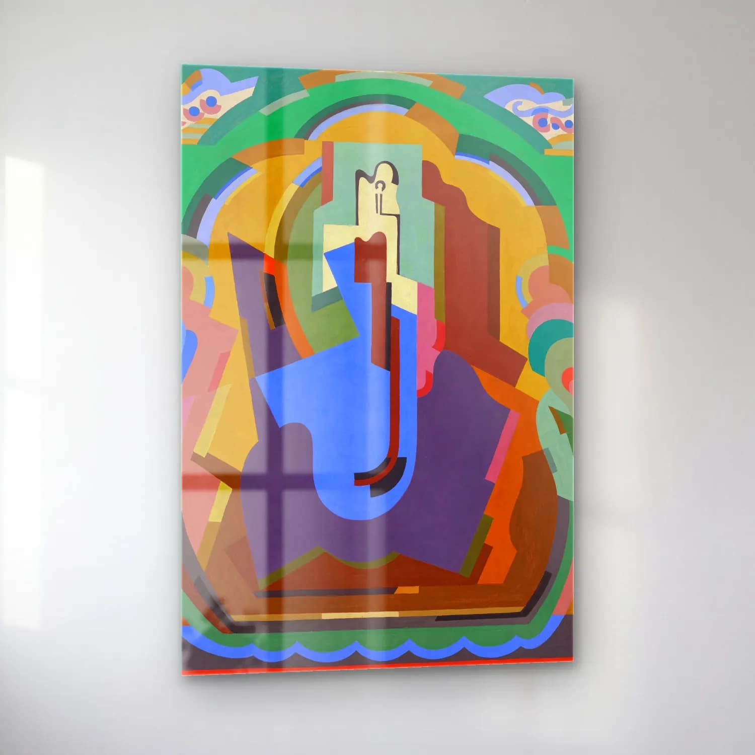 Albert Gleizes – Sans titre cam tablo — sol açıdan görünüm