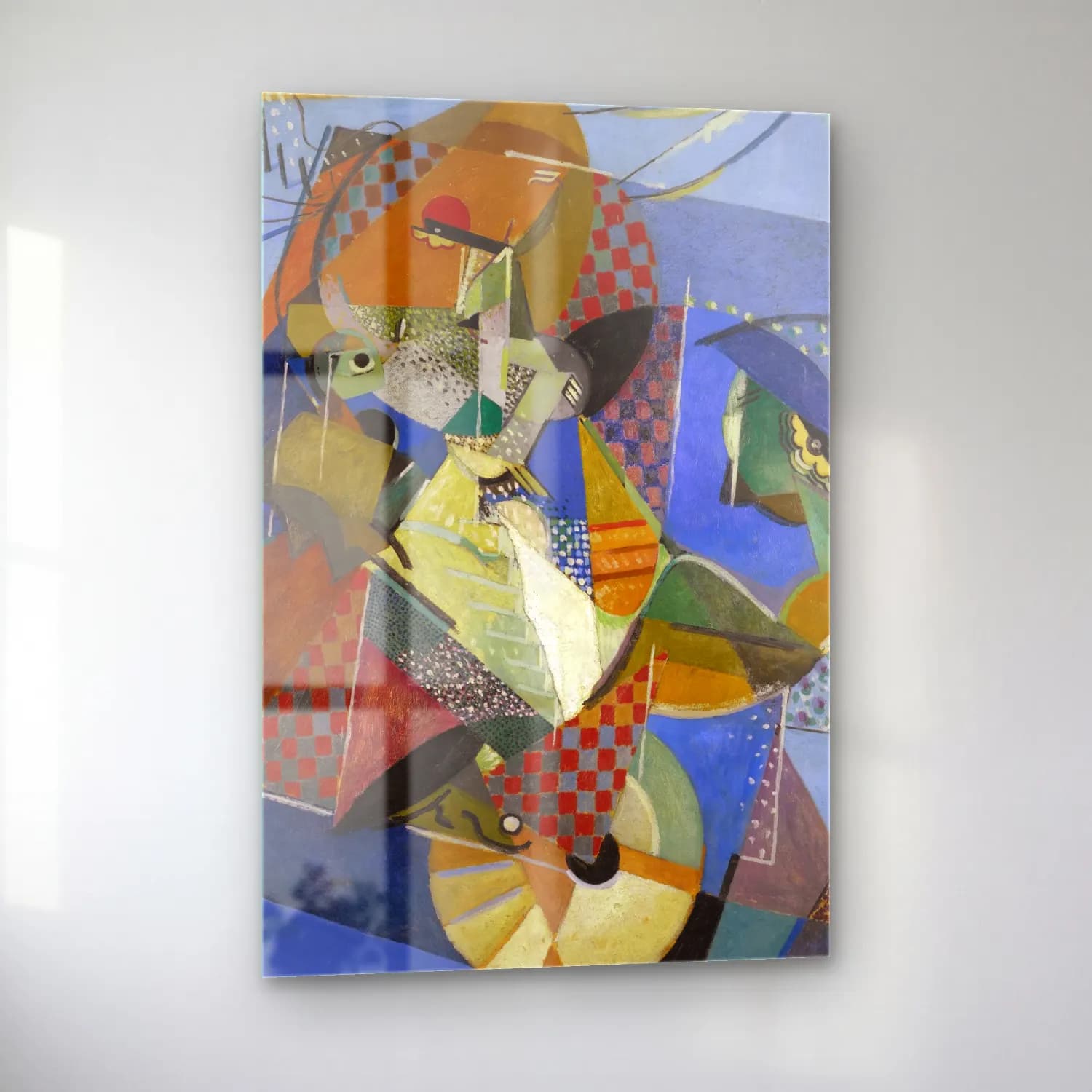 Albert Gleizes – VAUDEVILLE cam tablo — sol açıdan görünüm