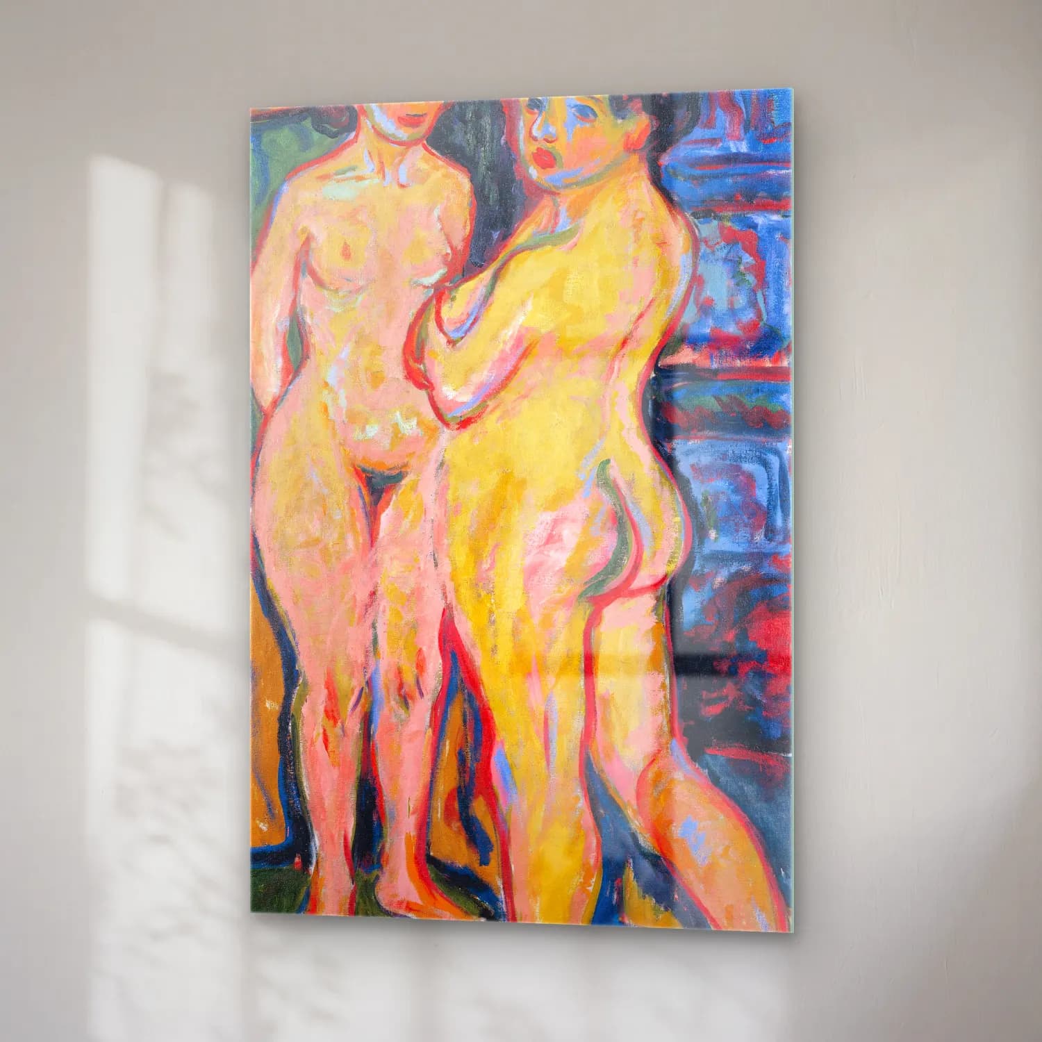 Ernst Ludwig Kirchner – Nudes Standing cam tablo — sağ açıdan görünüm