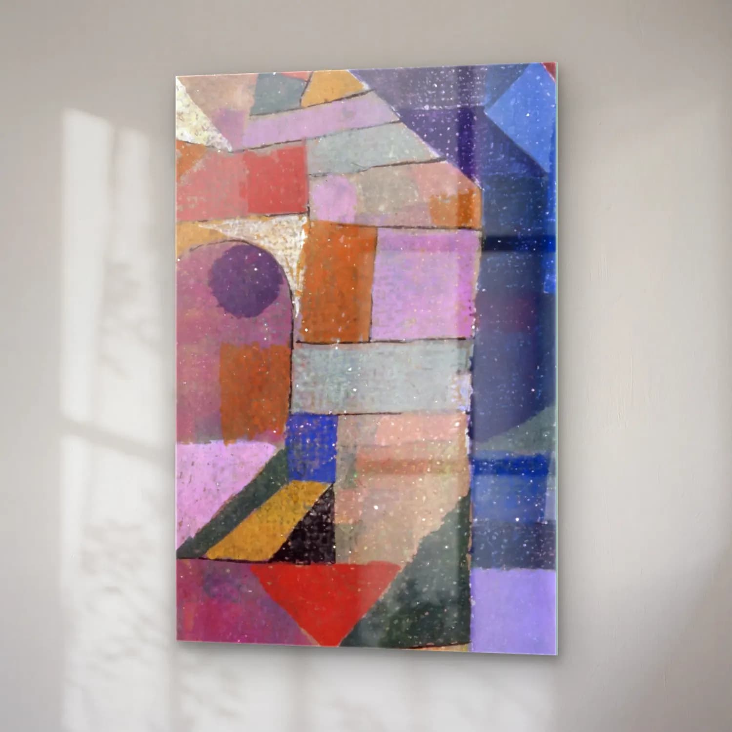 Paul Klee – Burggarten cam tablo — sağ açıdan görünüm