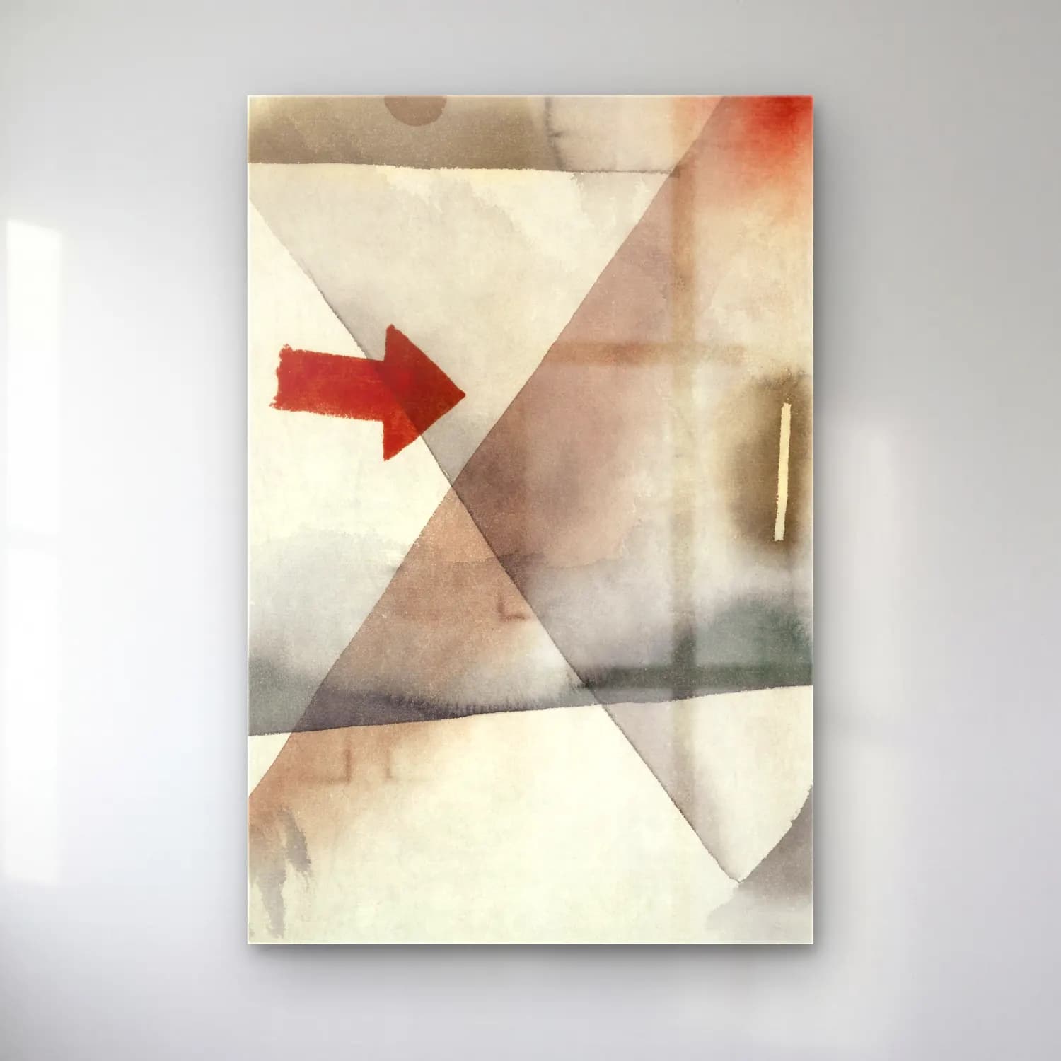 Paul Klee – Chimes cam tablo — Paul Klee – Chimes — modern soyut soyut formlar