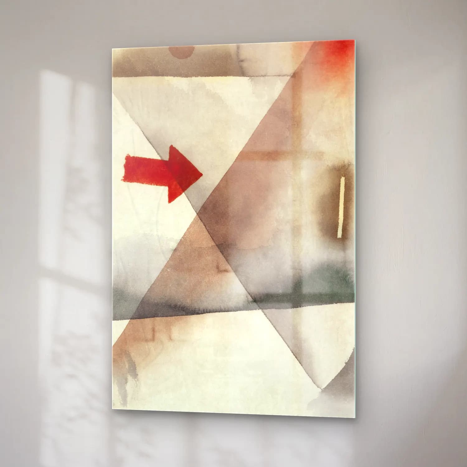 Paul Klee – Chimes cam tablo — sağ açıdan görünüm