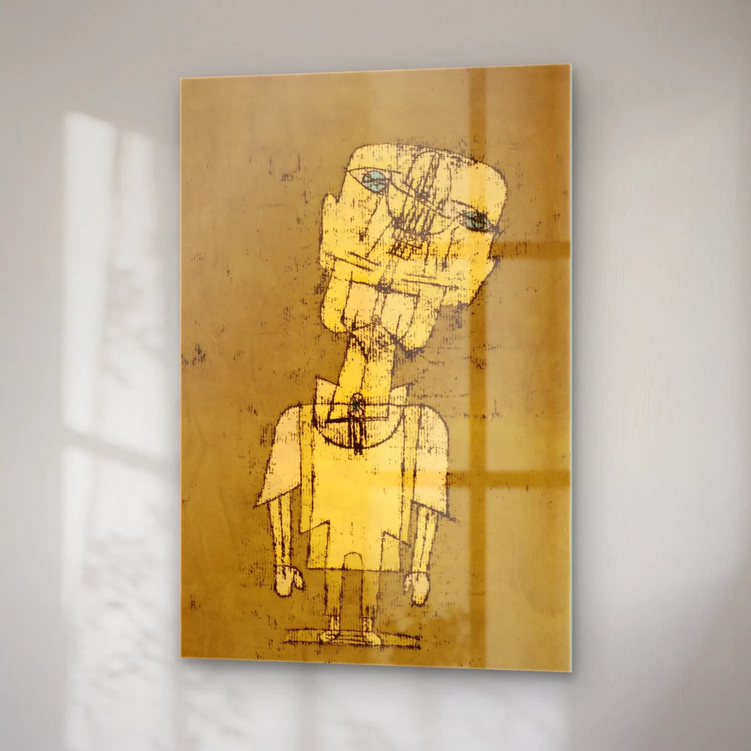 Paul Klee – Gespenst eines Genies (Ghost of a Genius) cam tablo — sağ açıdan görünüm