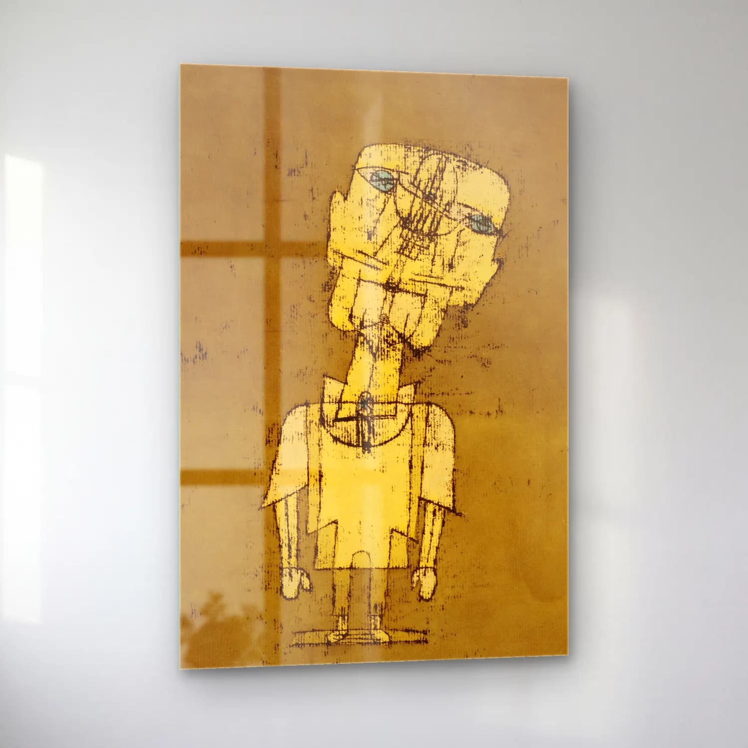 Paul Klee – Gespenst eines Genies (Ghost of a Genius) cam tablo — sol açıdan görünüm