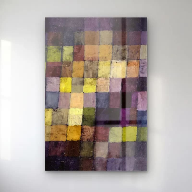 Paul Klee – Old sound cam tablo — Paul Klee – Old sound — modern soyut dama deseni