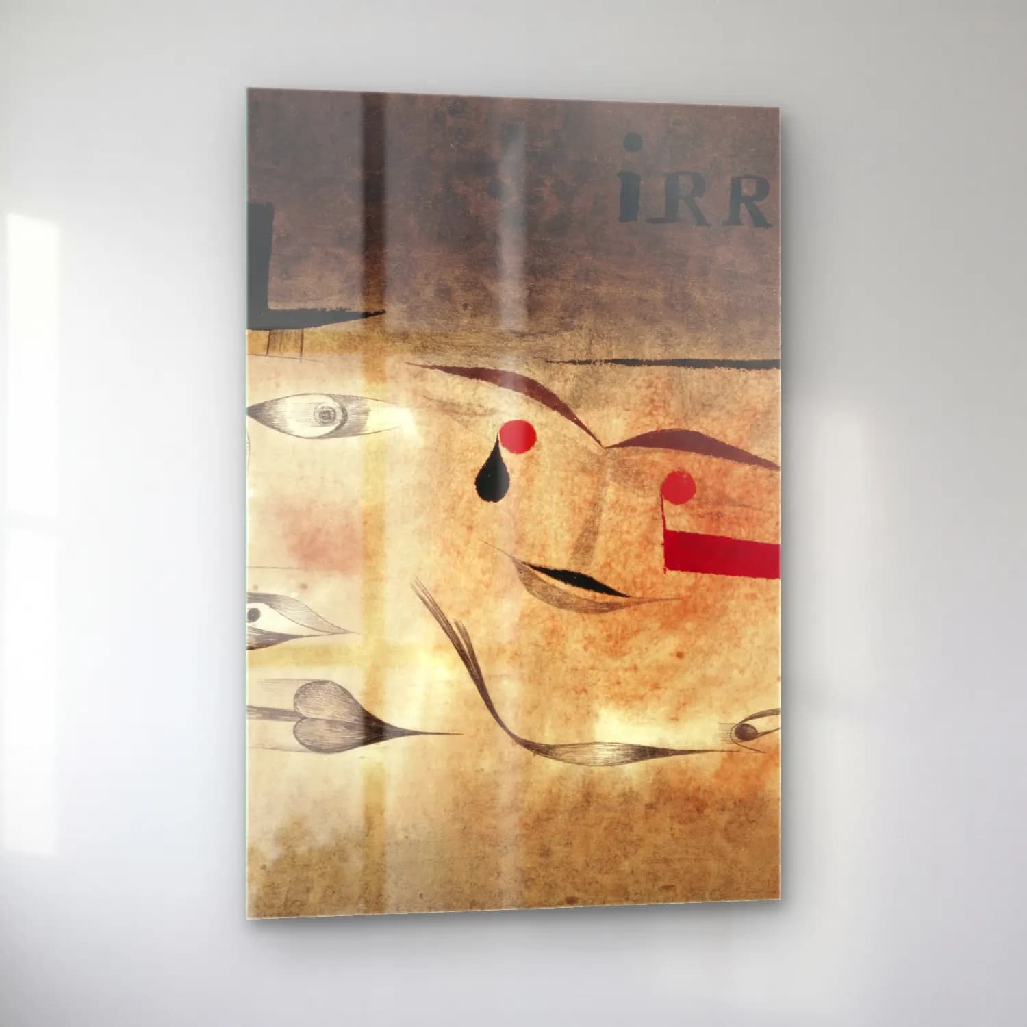 Paul Klee – Seventeen, crazy cam tablo — sol açıdan görünüm