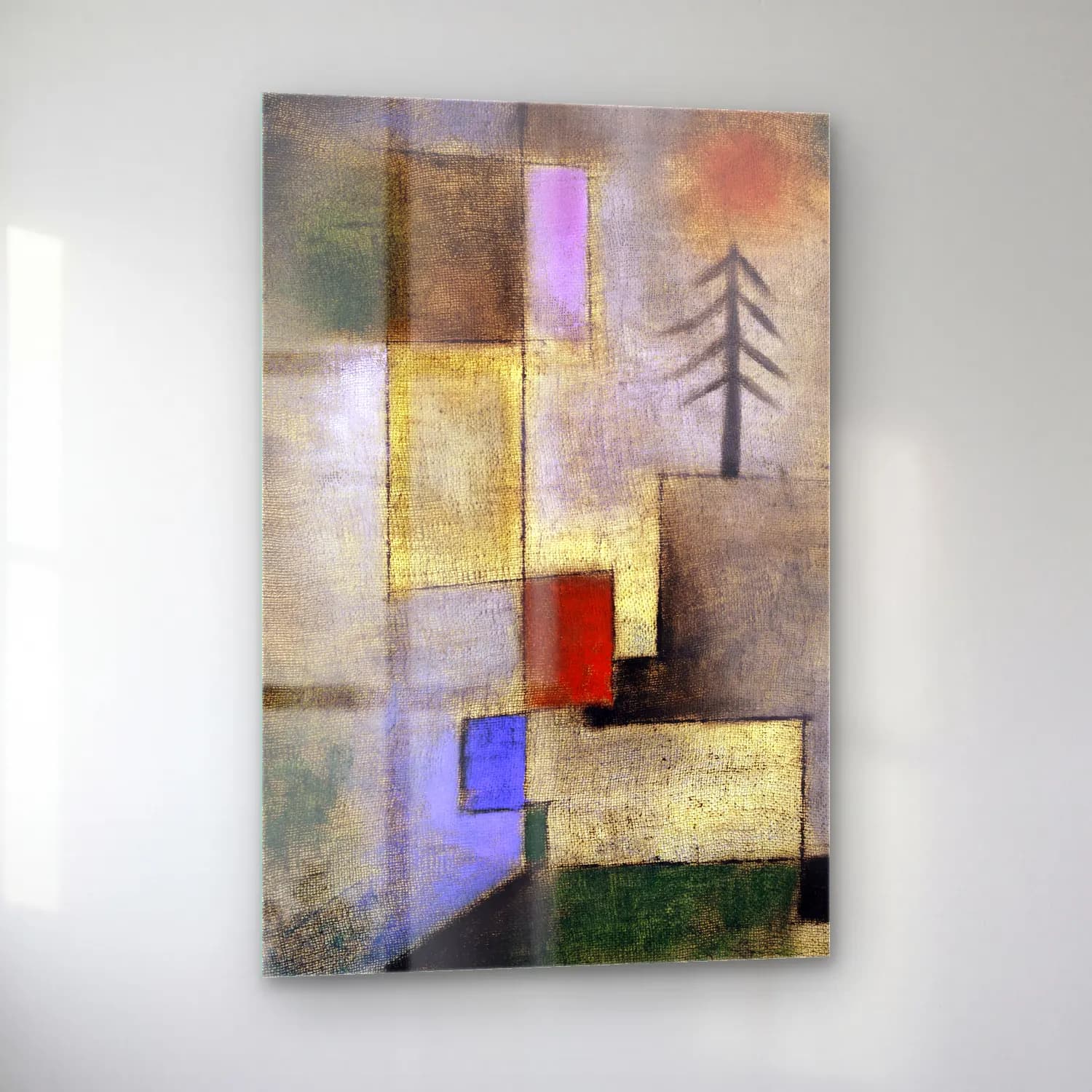 Paul Klee – Small fir picture cam tablo — sol açıdan görünüm
