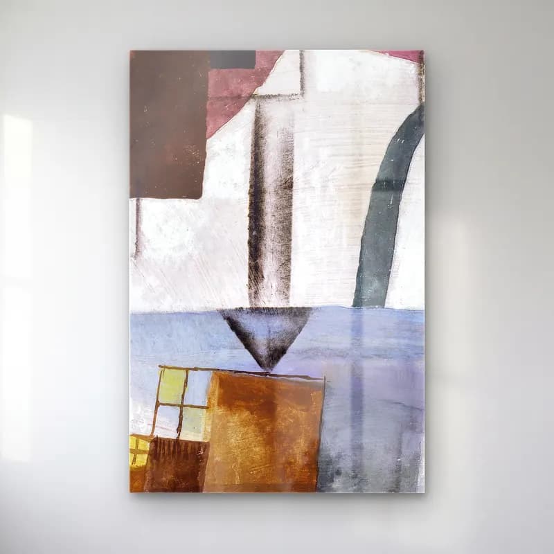 Paul Klee – White Easter II cam tablo — Paul Klee – White Easter II — modern soyut soyut formlar