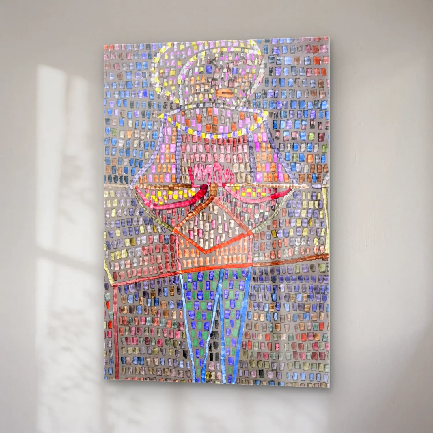 Paul Klee – oy in Fancy Dress cam tablo — sağ açıdan görünüm