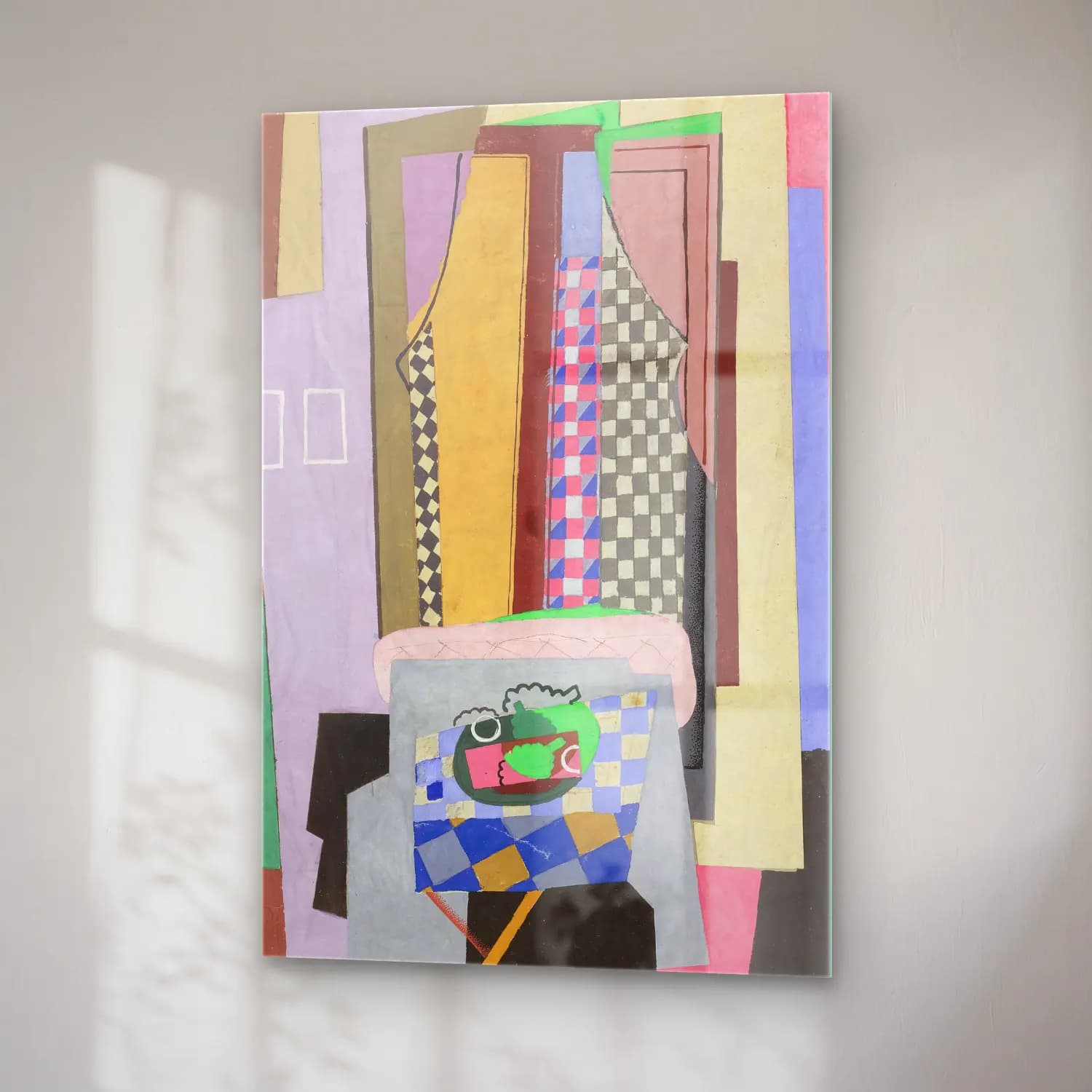 Georges Valmier – Nature Morte Devant La Fenêtre cam tablo — sağ açıdan görünüm