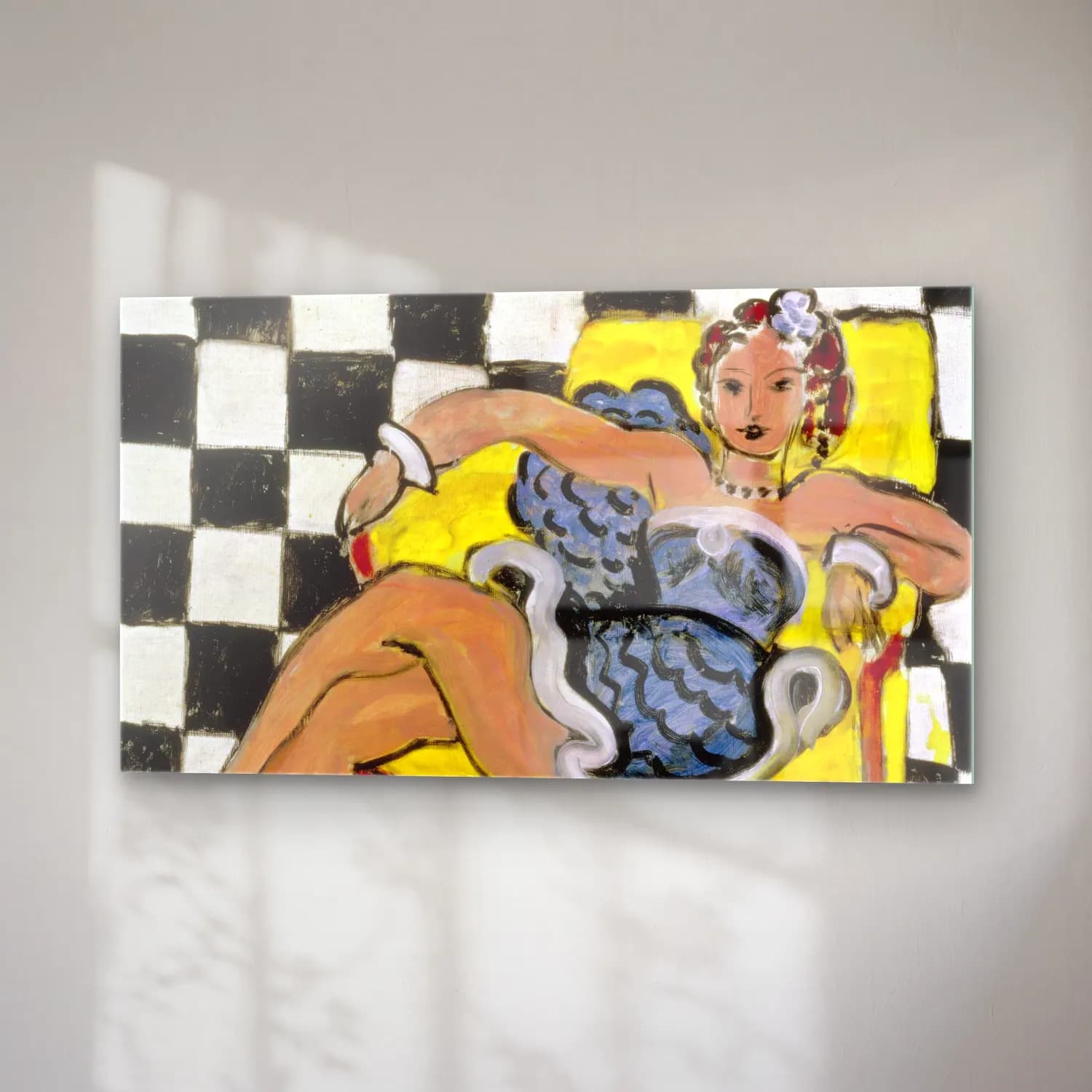 Henri Matisse – L07007-15-lr cam tablo — sağ açıdan görünüm