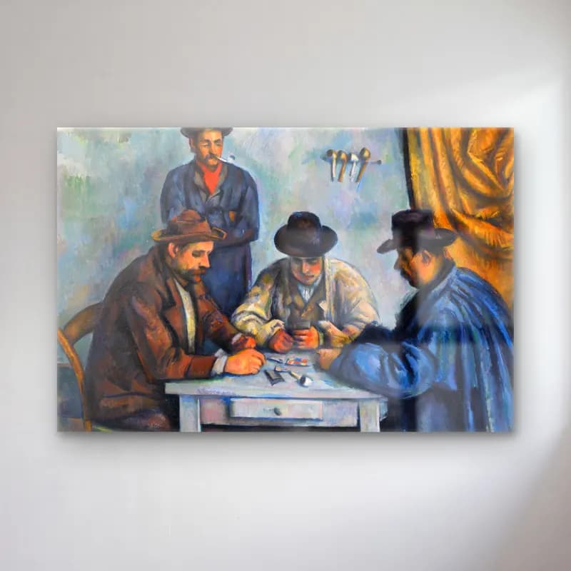 Paul Cezanne – Golf cam tablo — Paul Cezanne – Golf — empresyonist golf