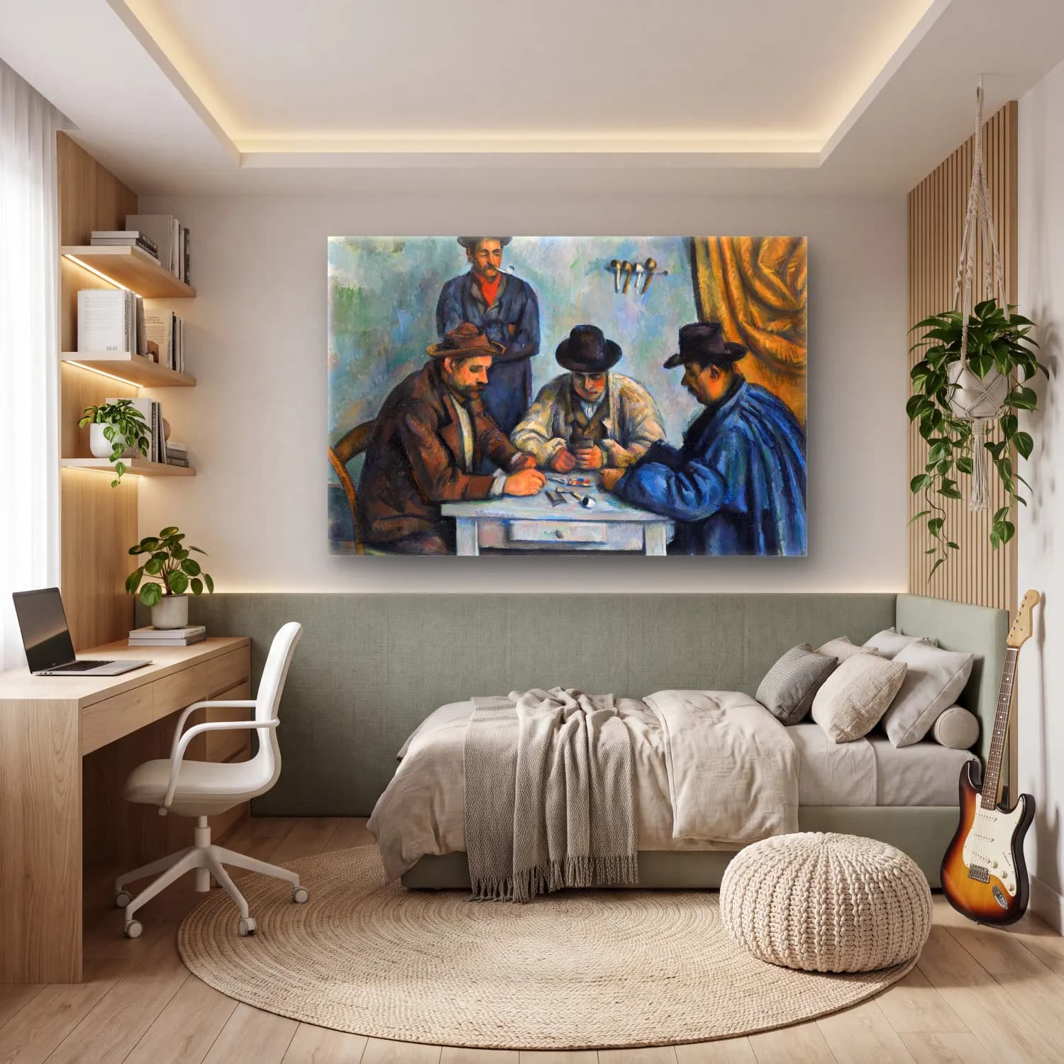 Paul Cezanne – Golf cam tablo — genç odasında