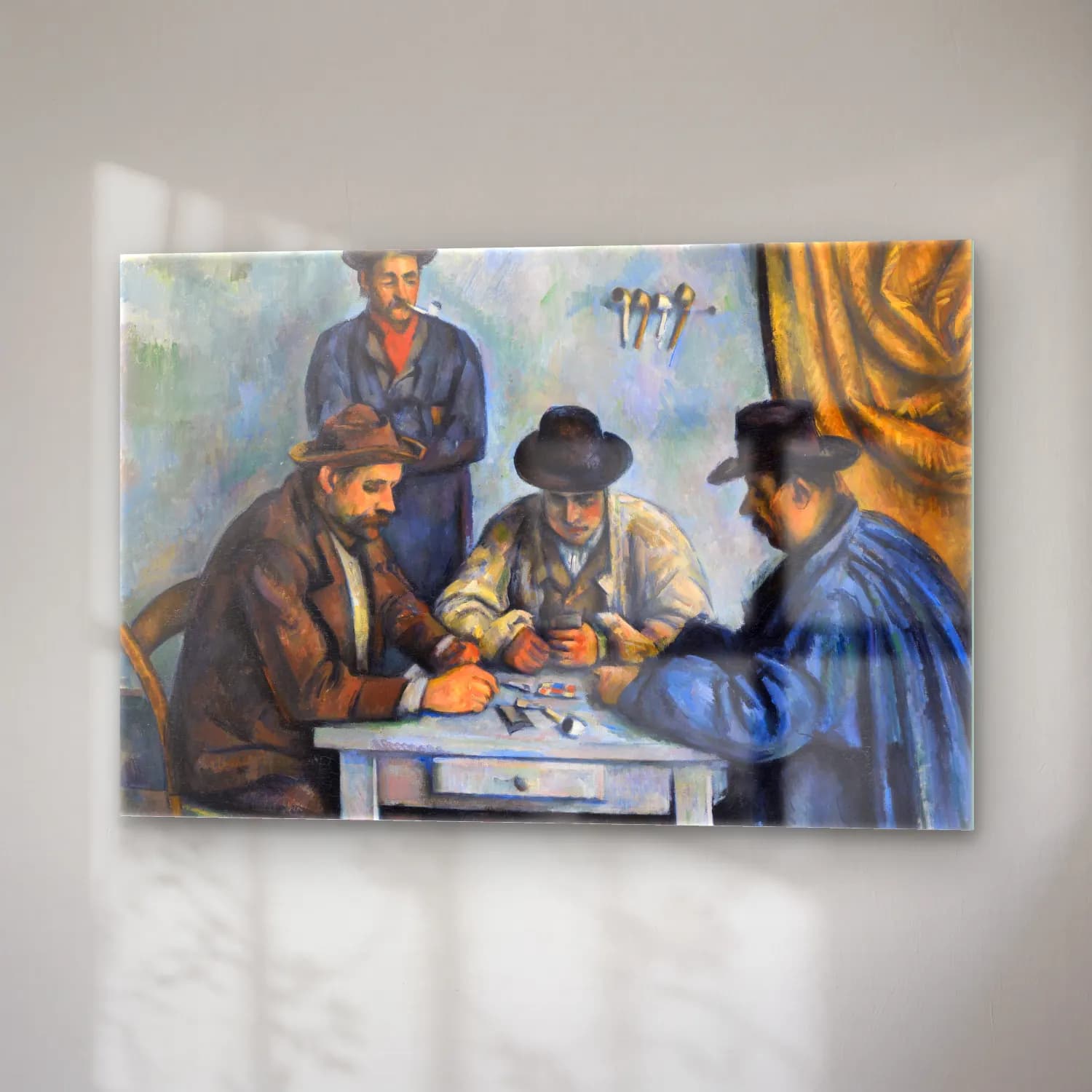 Paul Cezanne – Golf cam tablo — sağ açıdan görünüm