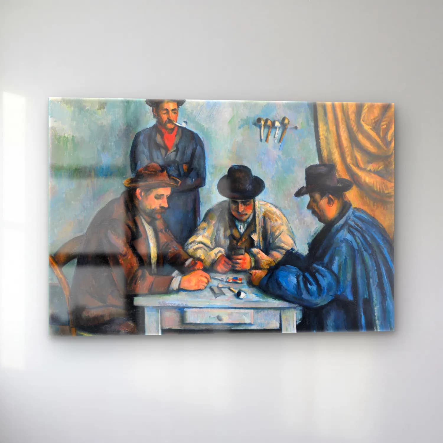Paul Cezanne – Golf cam tablo — sol açıdan görünüm