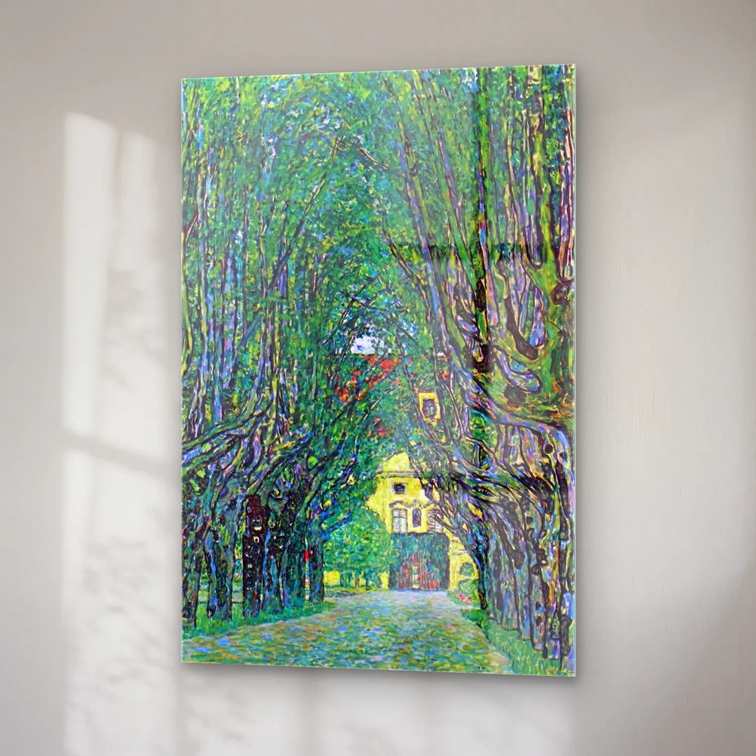 Gustav Klimt – Orman cam tablo — sağ açıdan görünüm