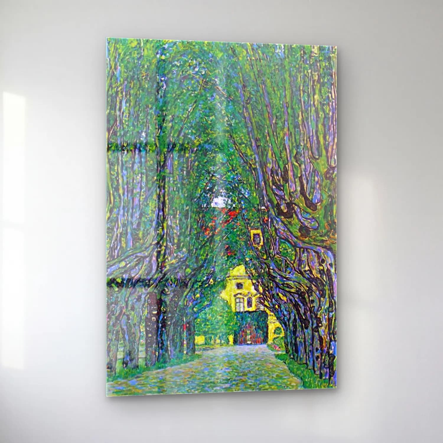 Gustav Klimt – Orman cam tablo — sol açıdan görünüm