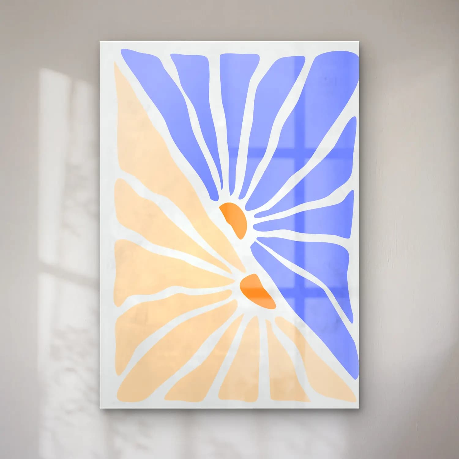 Henri Matisse – Soyut Formlar cam tablo — Henri Matisse – Soyut Formlar — boho soyut formlar