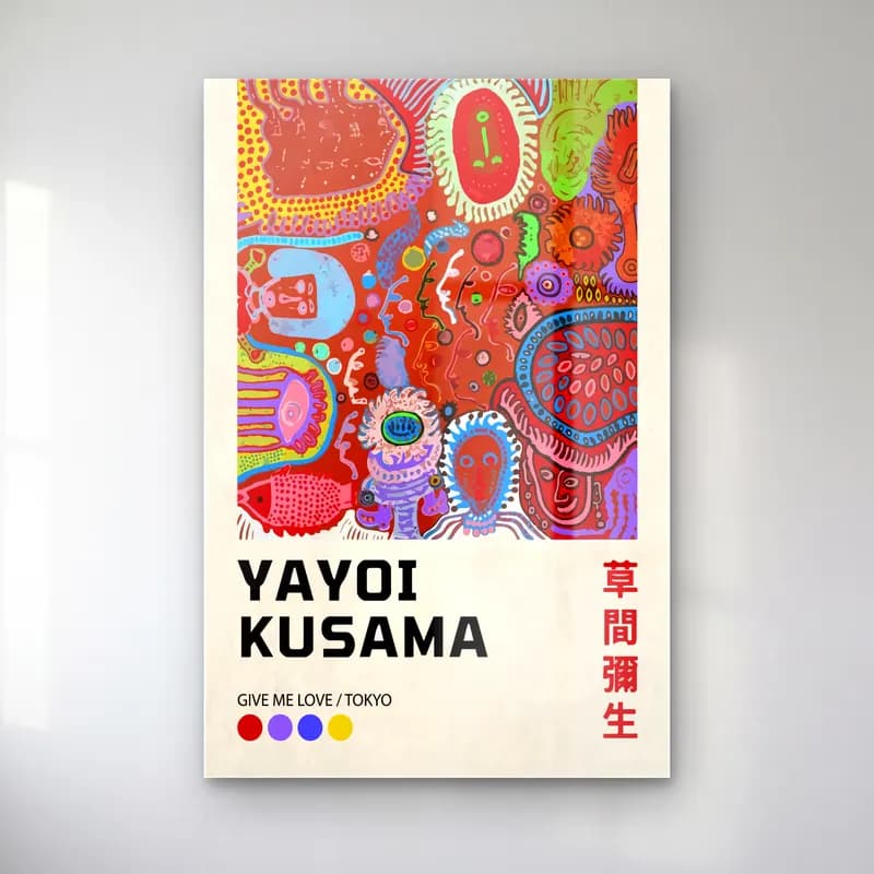 Maksimalist Japon Şehri – Kırmızı Tonlar cam tablo — Maksimalist Japon Şehri – Kırmızı Tonlar — maksimalist japon şehri