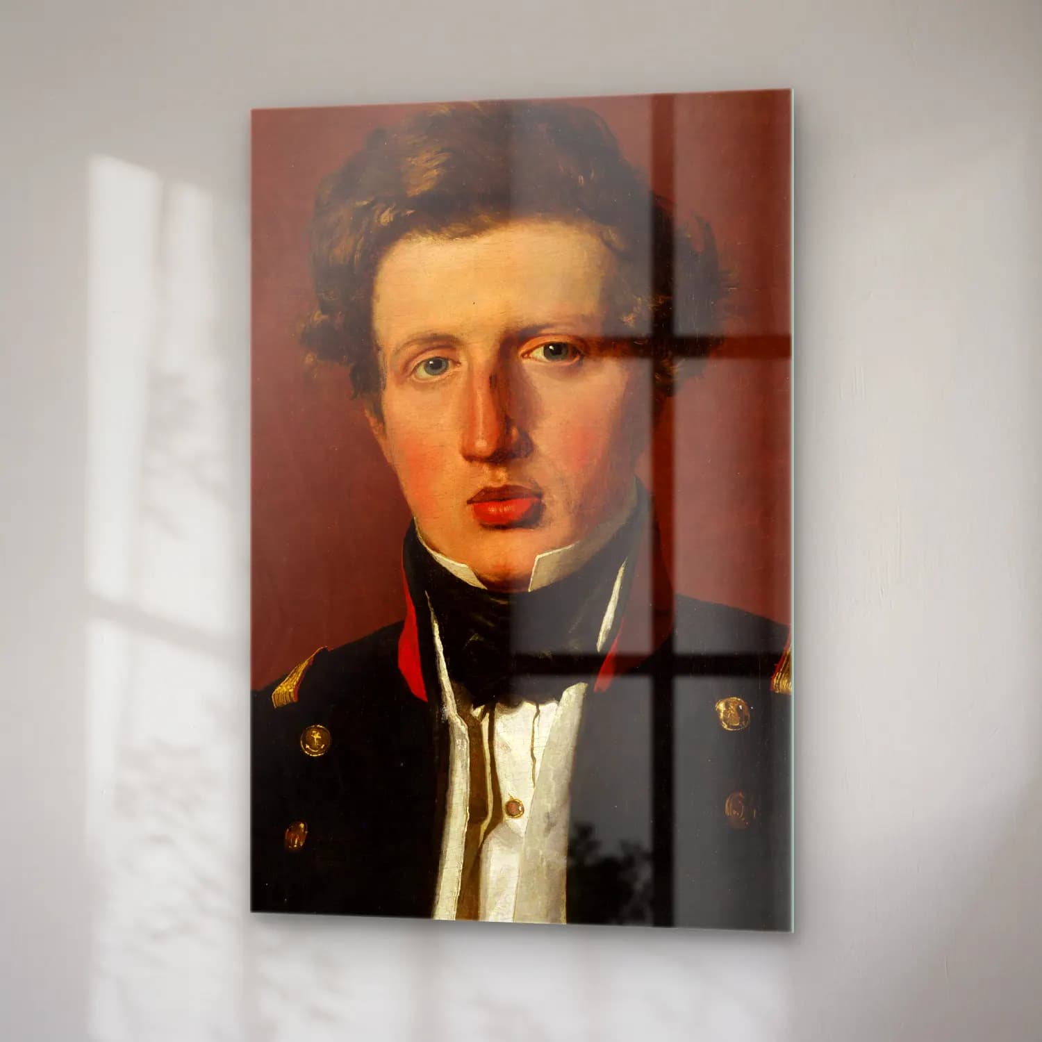 Christen Købke – Valdemar Hjartvar Købke, the Artist’s Brother (ca. 1838) cam tablo — sağ açıdan görünüm