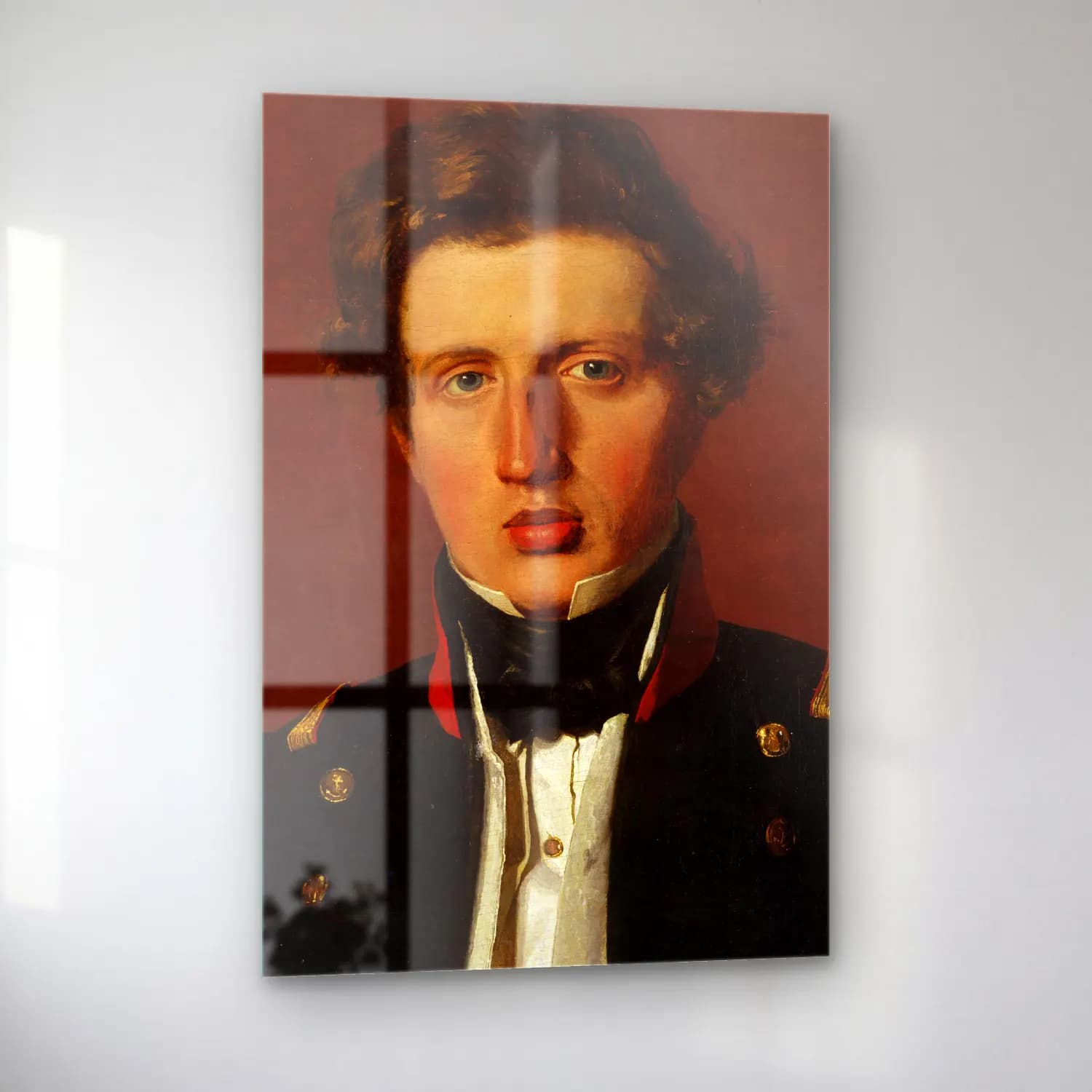 Christen Købke – Valdemar Hjartvar Købke, the Artist’s Brother (ca. 1838) cam tablo — sol açıdan görünüm