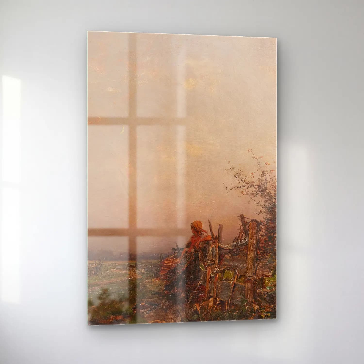 Olga Wisinger-Florian – Dusk cam tablo — sol açıdan görünüm